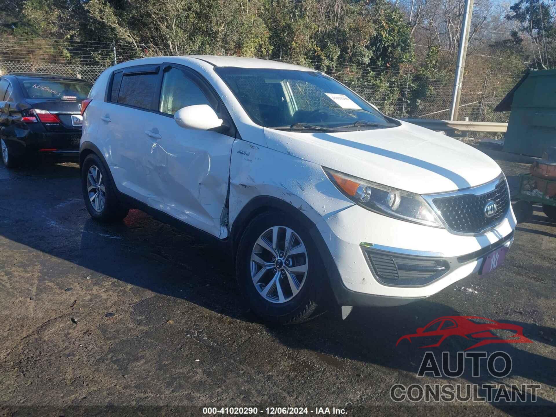 KIA SPORTAGE 2016 - KNDPBCACXG7809087