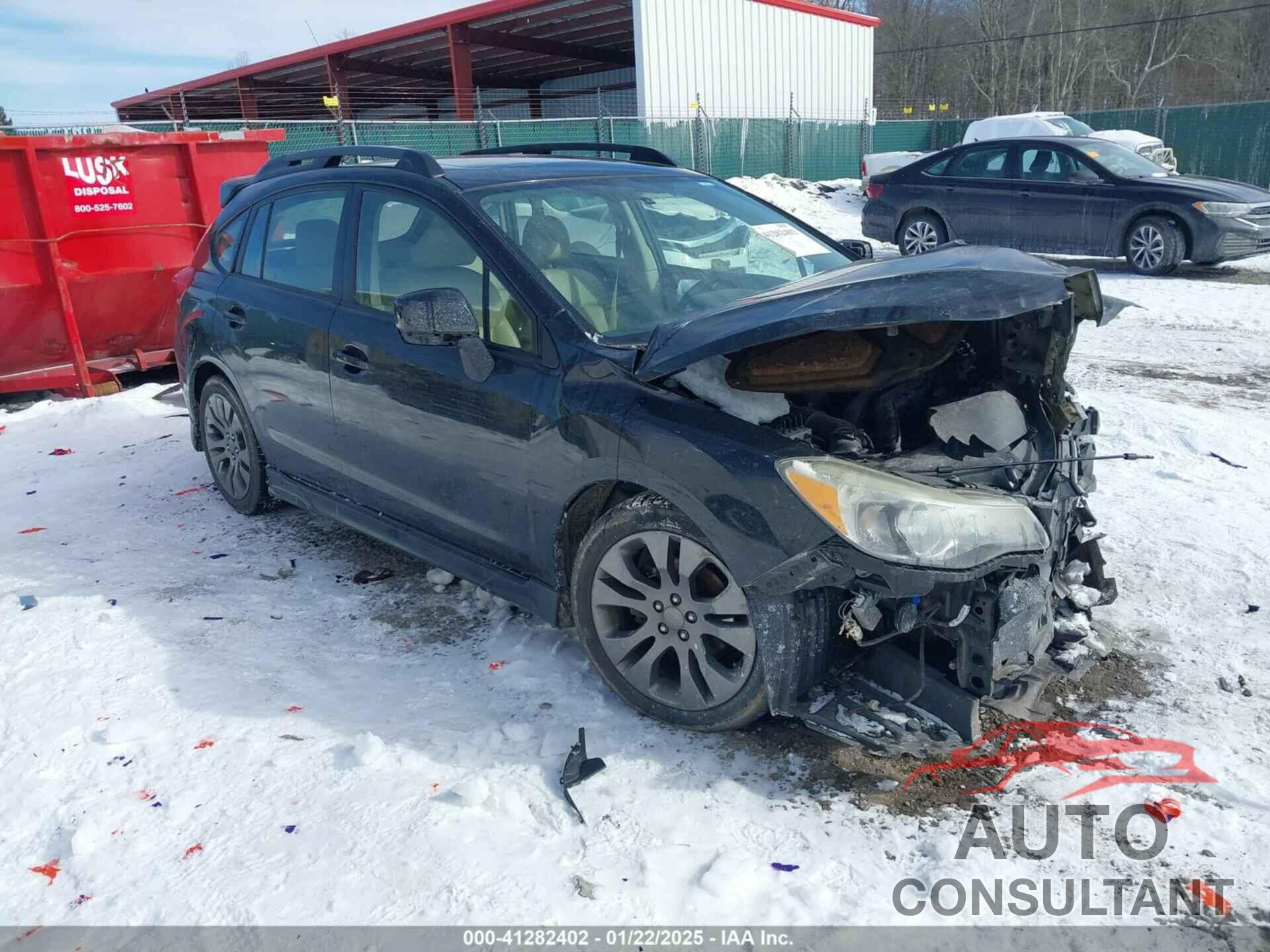 SUBARU IMPREZA 2012 - JF1GPAU62CH234229