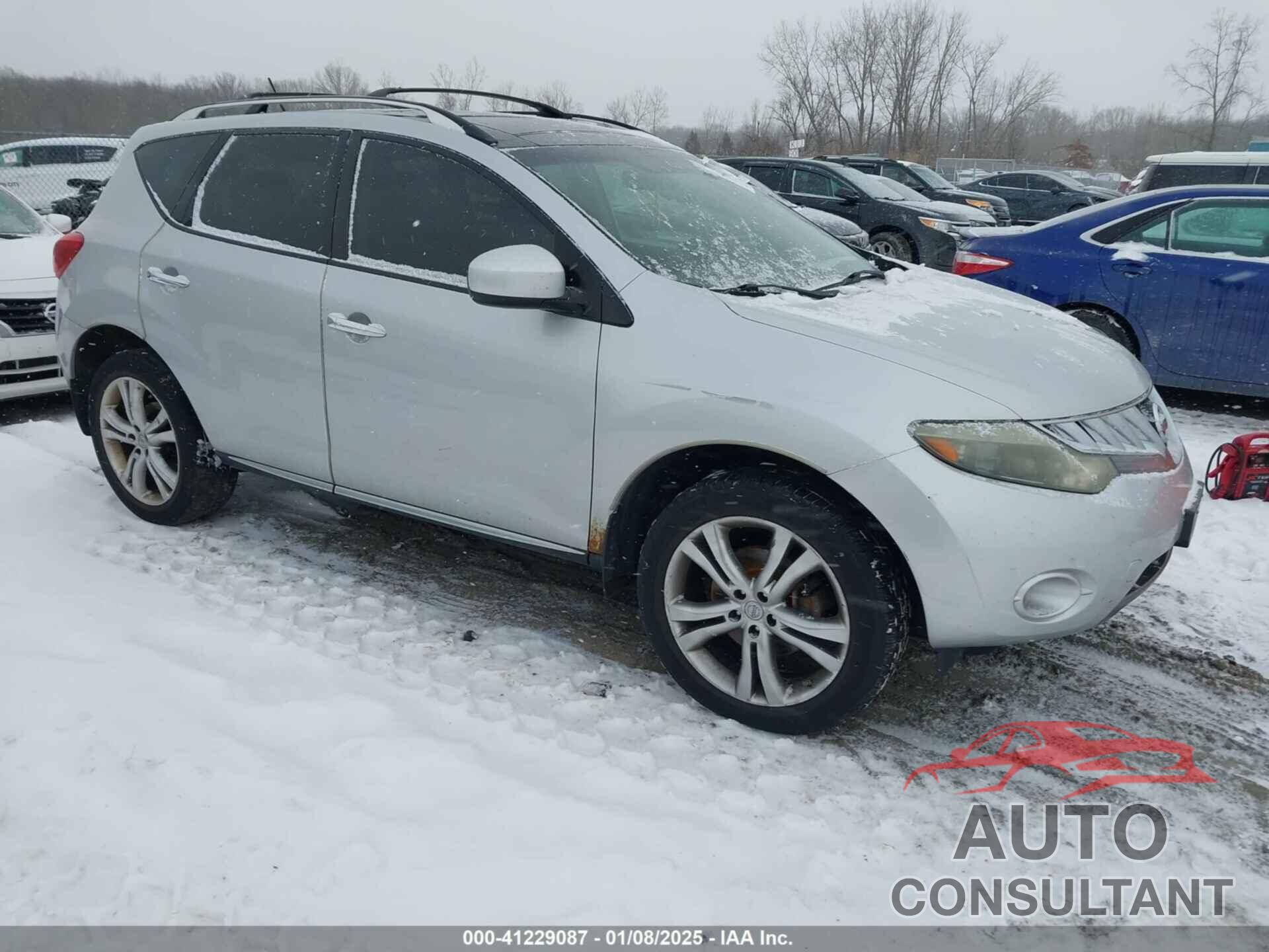 NISSAN MURANO 2010 - JN8AZ1MW6AW107975