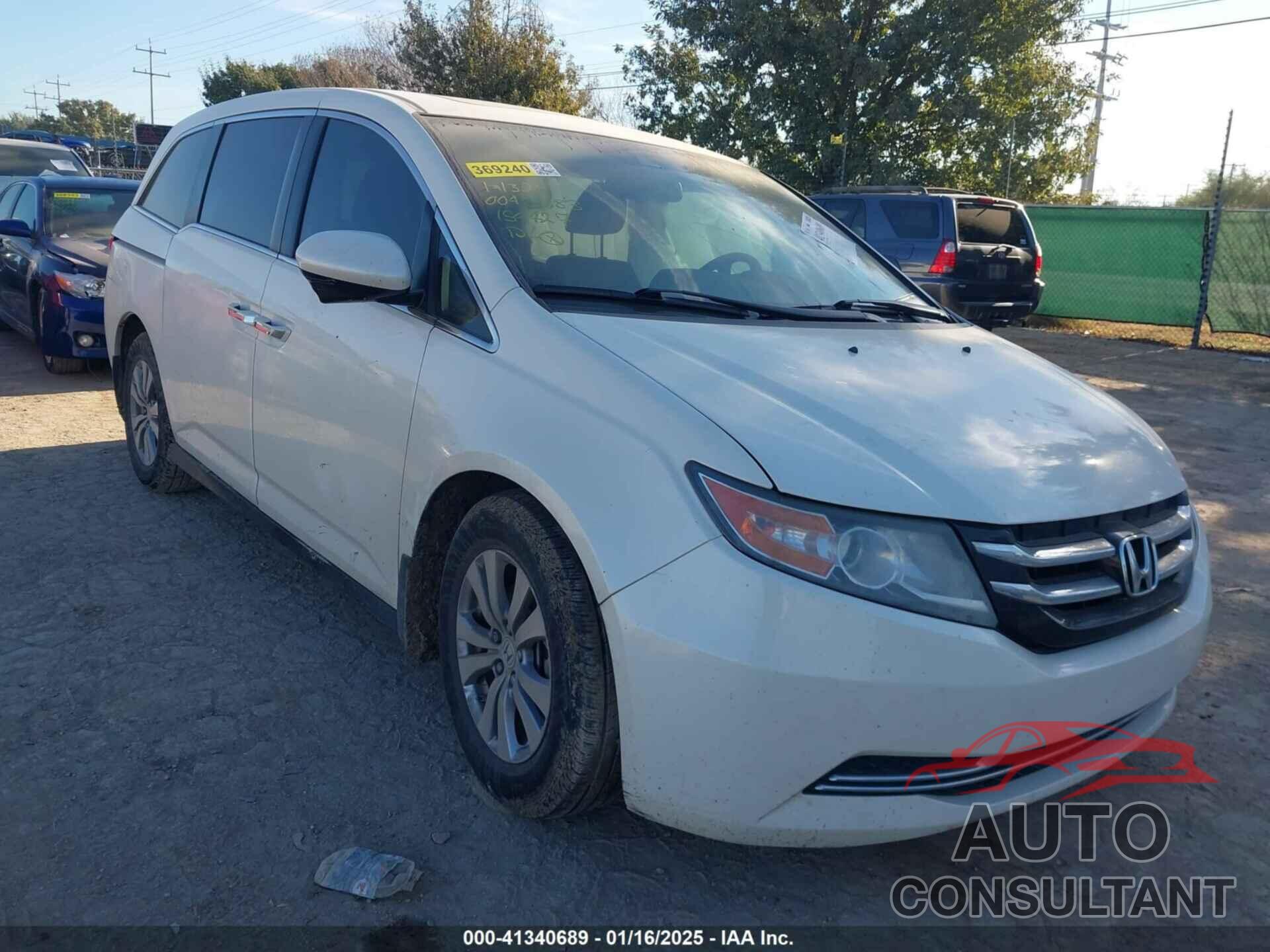HONDA ODYSSEY 2016 - 5FNRL5H66GB159427