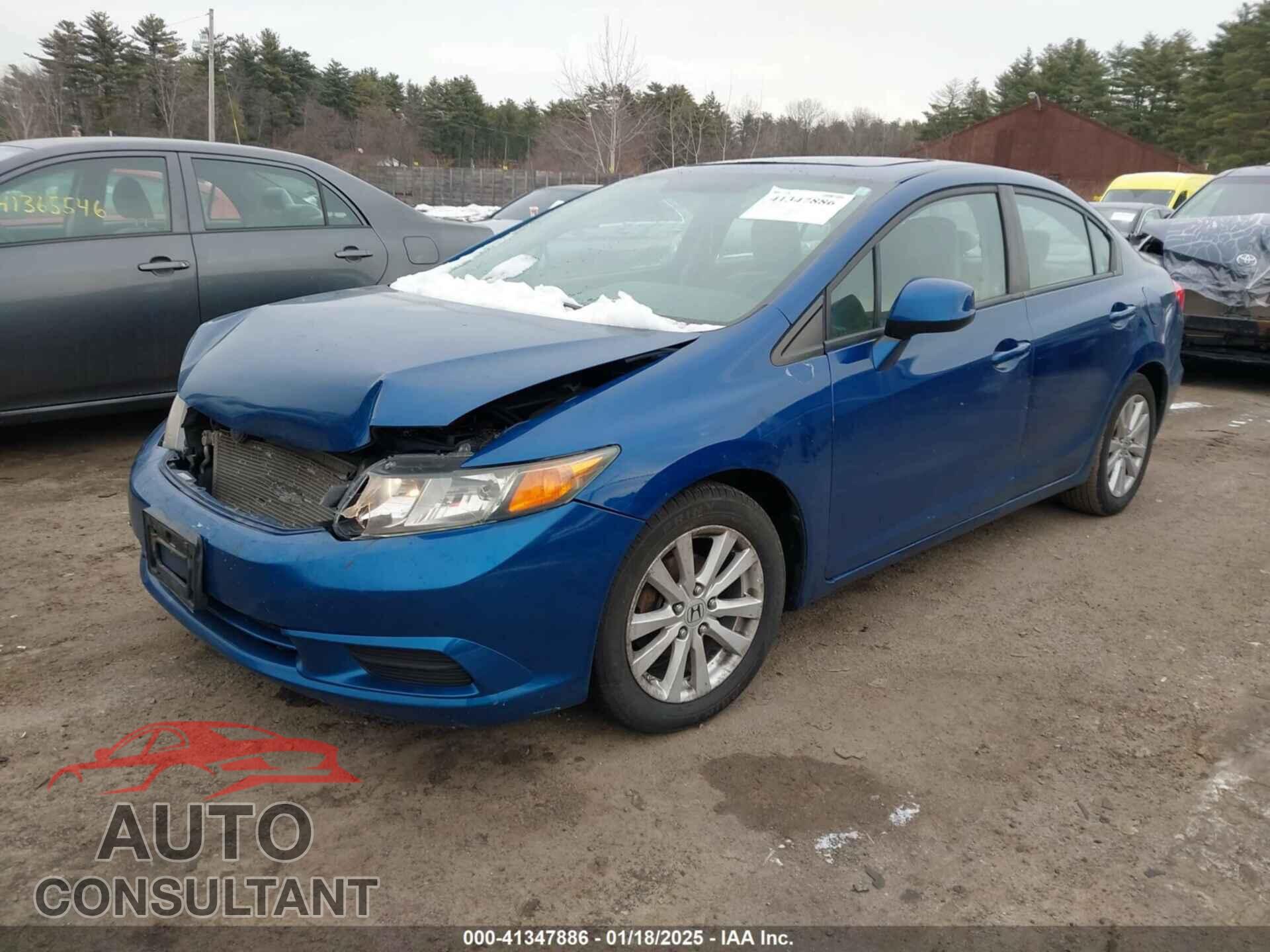HONDA CIVIC 2012 - 2HGFB2F83CH542918