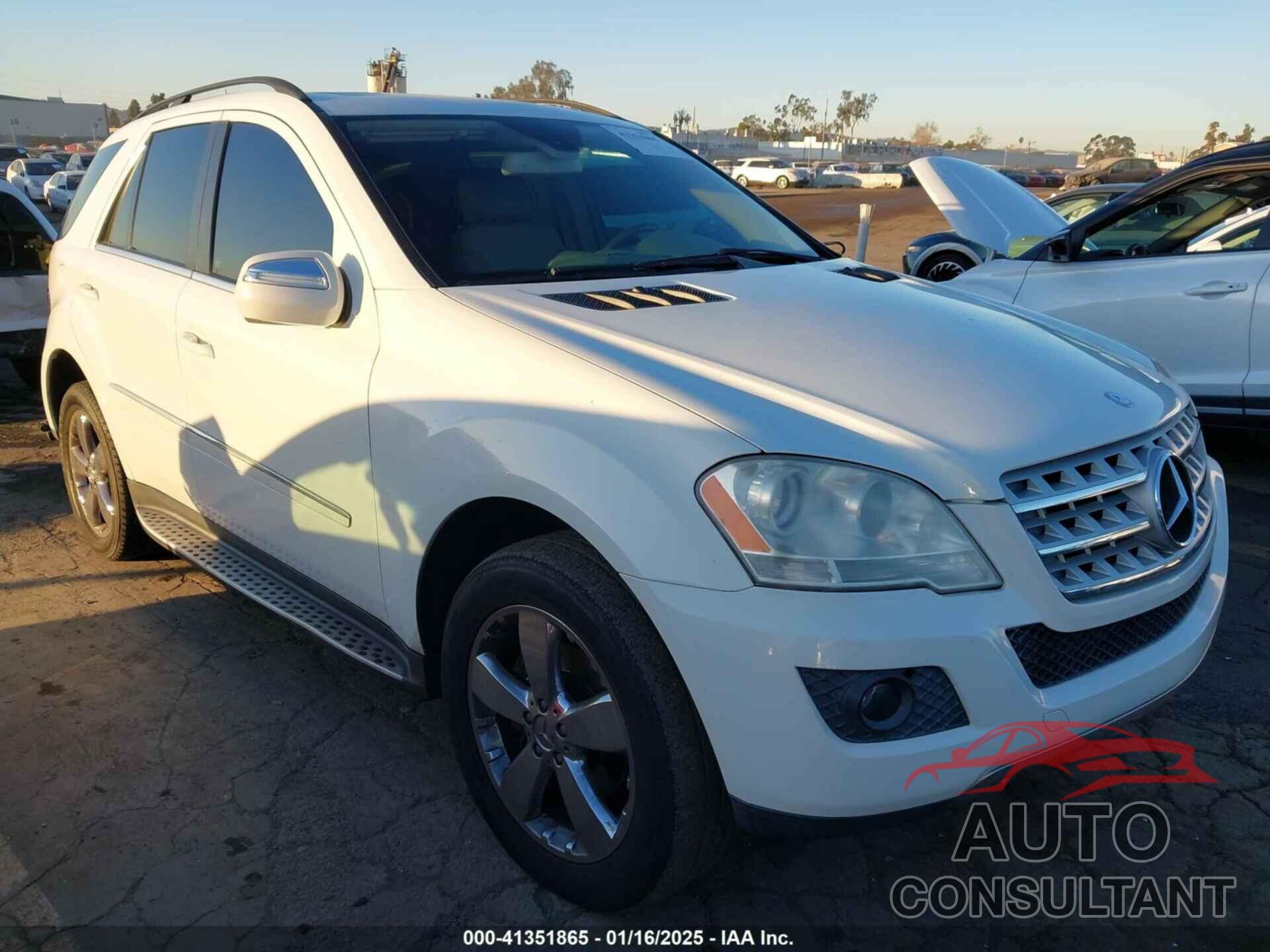 MERCEDES-BENZ M-CLASS 2010 - 4JGBB5GB6AA534909