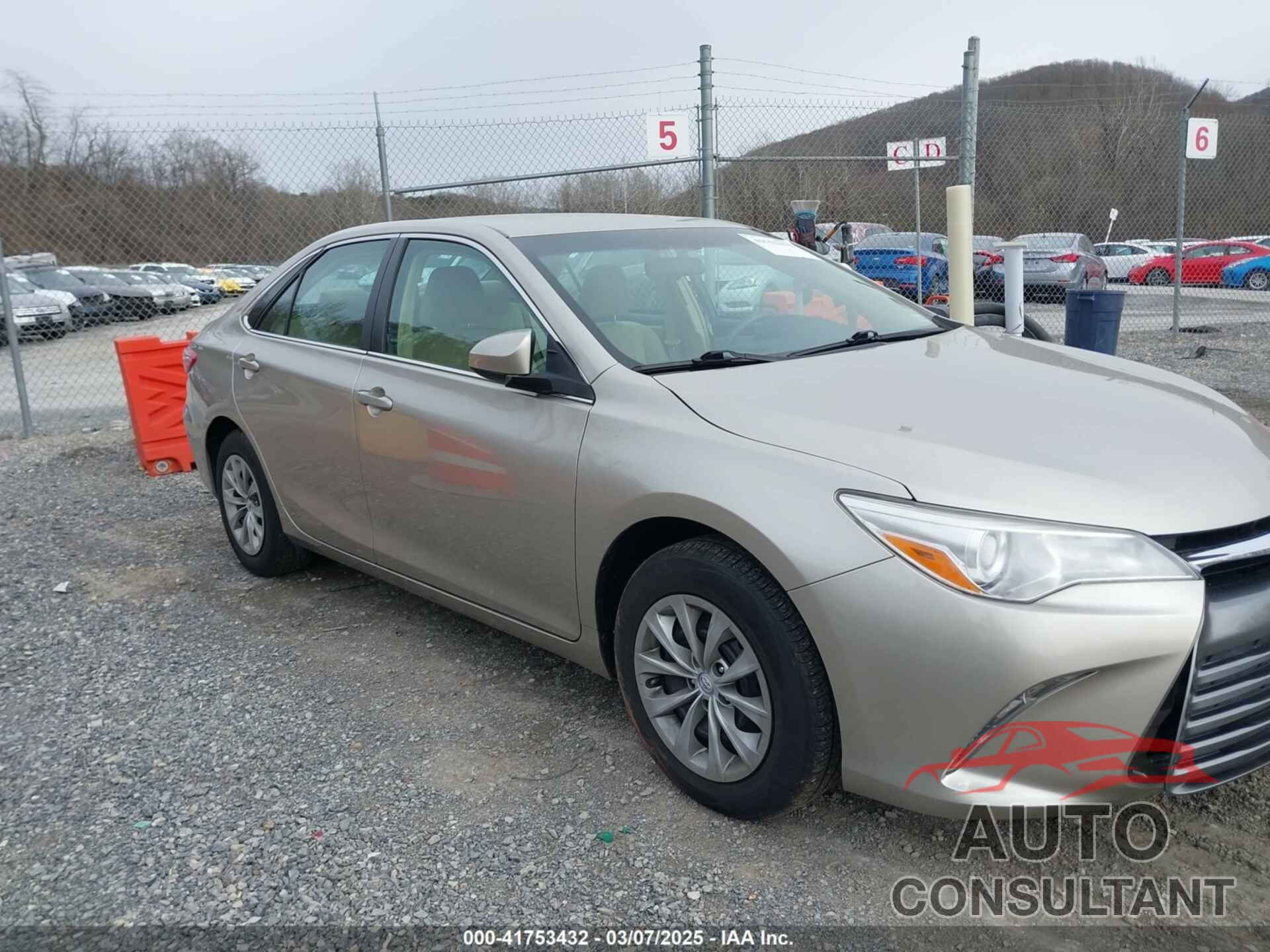 TOYOTA CAMRY 2017 - 4T1BF1FK1HU421408