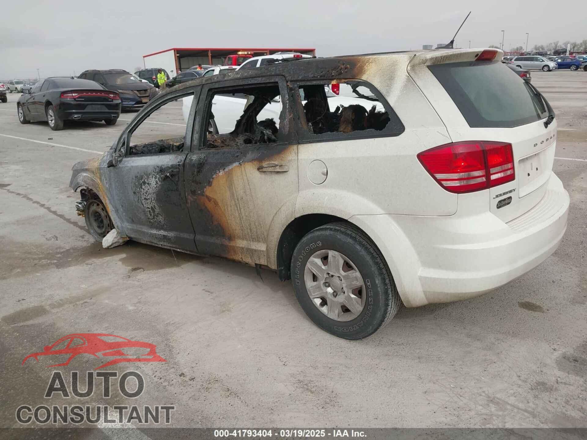 DODGE JOURNEY 2012 - 3C4PDCAB4CT324421