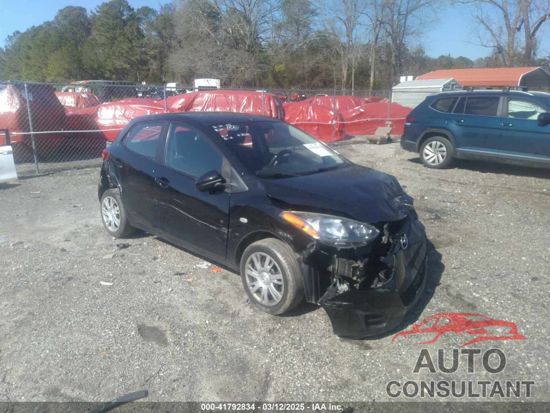 MAZDA MAZDA2 2011 - JM1DE1HY5B0102321