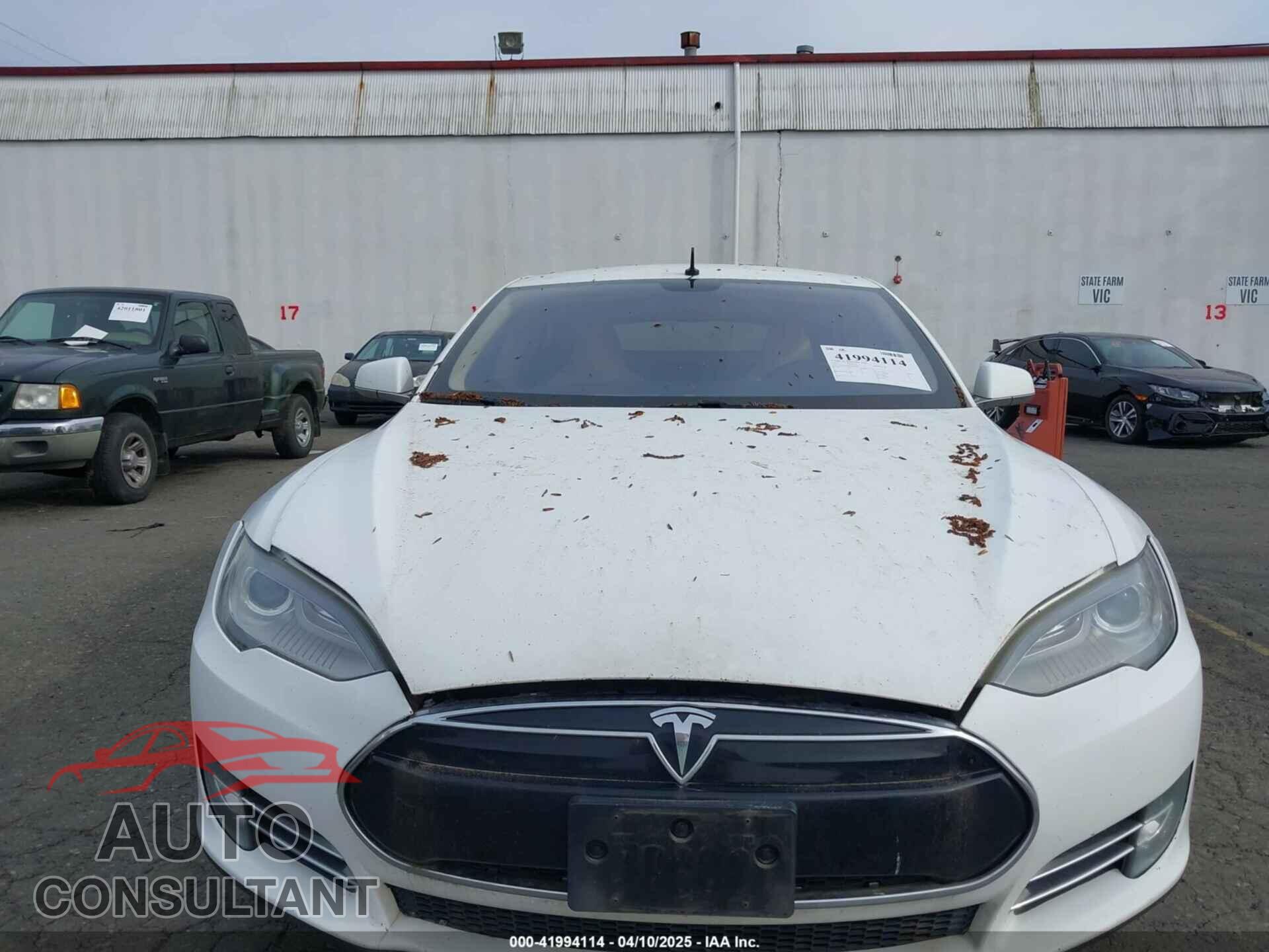 TESLA MODEL S 2012 - 5YJSA1DN6CFS00341
