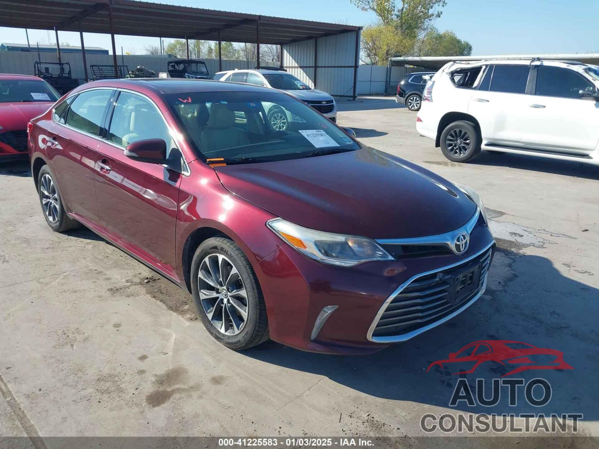 TOYOTA AVALON 2016 - 4T1BK1EB9GU230251