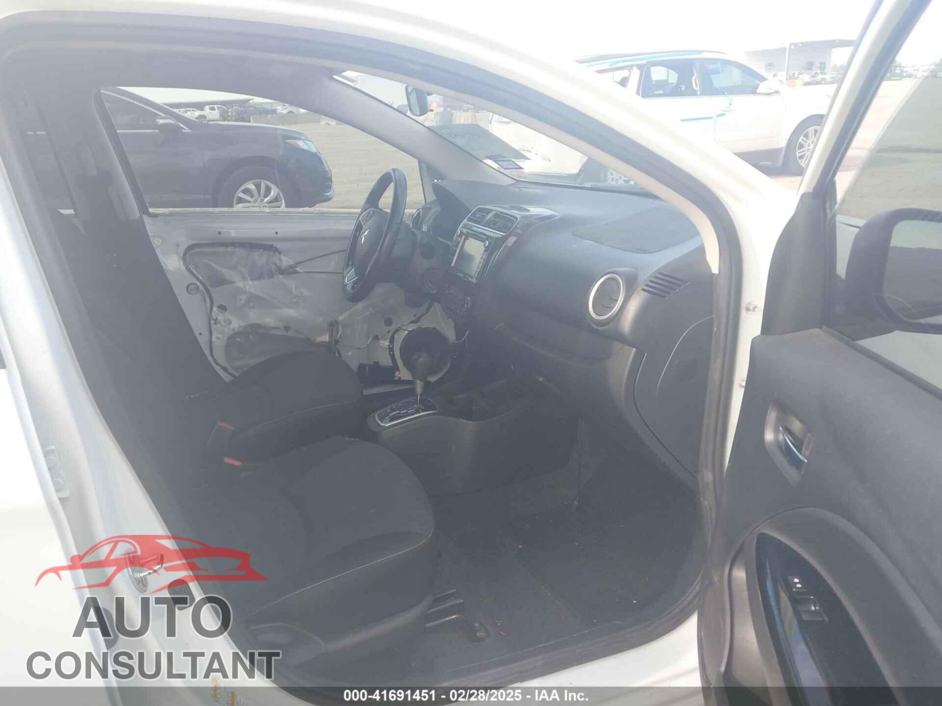 MITSUBISHI MIRAGE 2017 - ML32A4HJ0HH014703