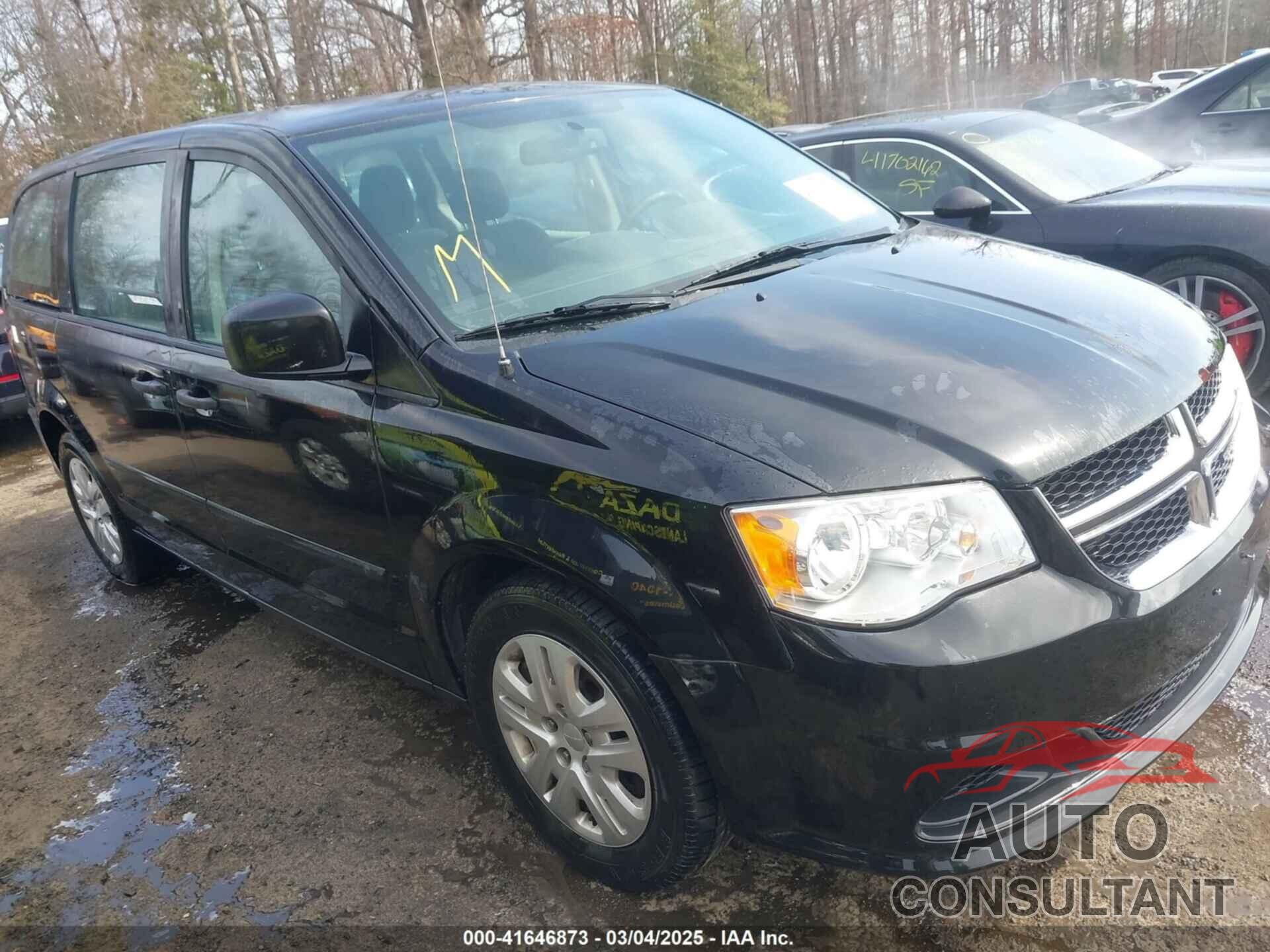 DODGE GRAND CARAVAN 2016 - 2C4RDGBG9GR170467