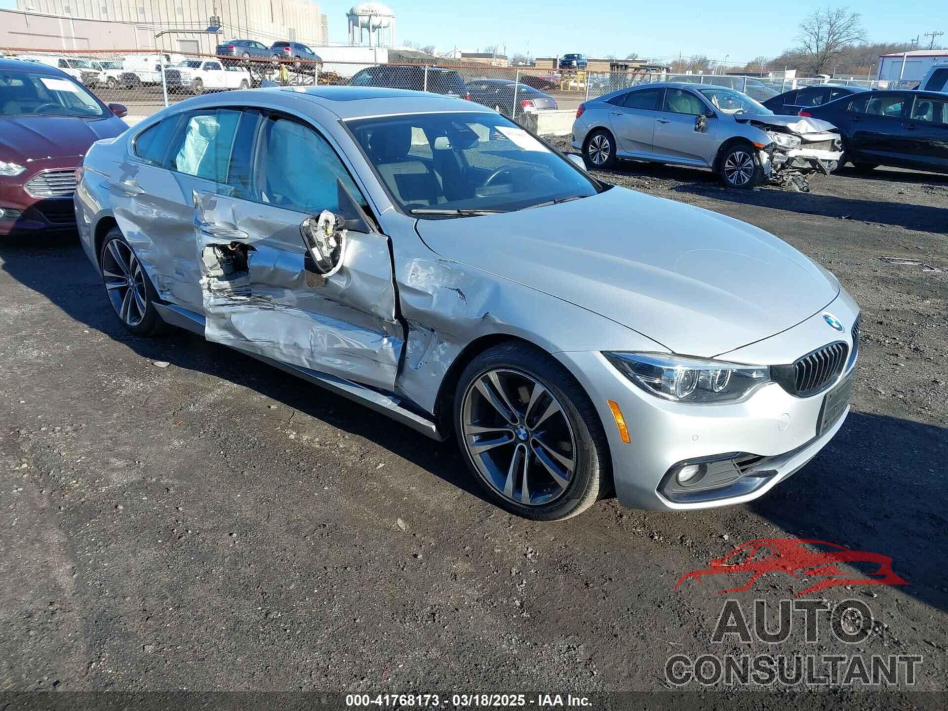 BMW 430I GRAN COUPE 2020 - WBA4J3C03LCD21710