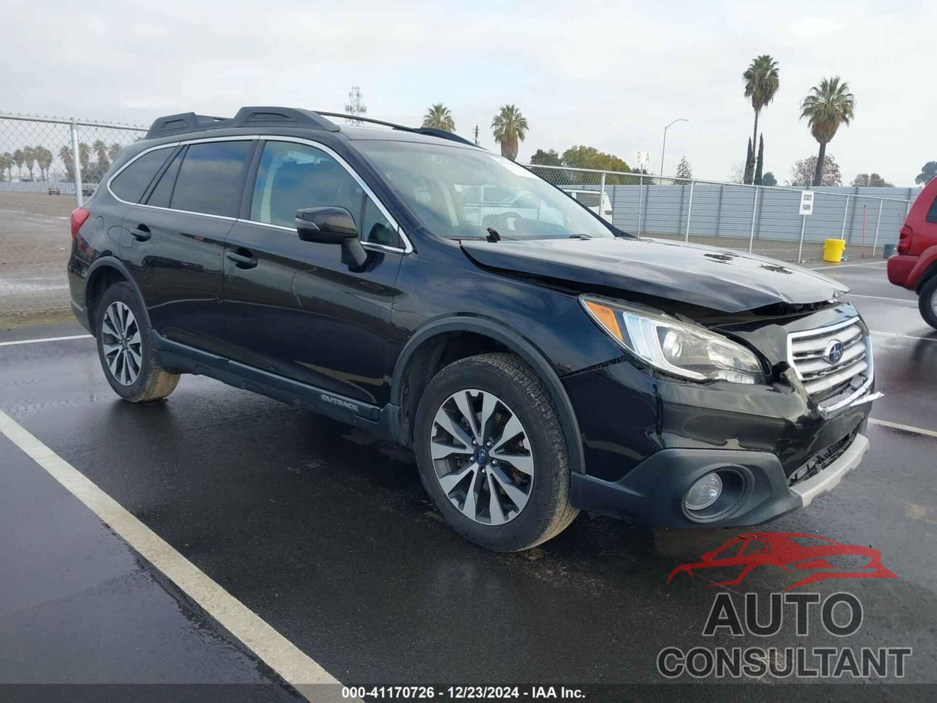 SUBARU OUTBACK 2016 - 4S4BSENC9G3352193