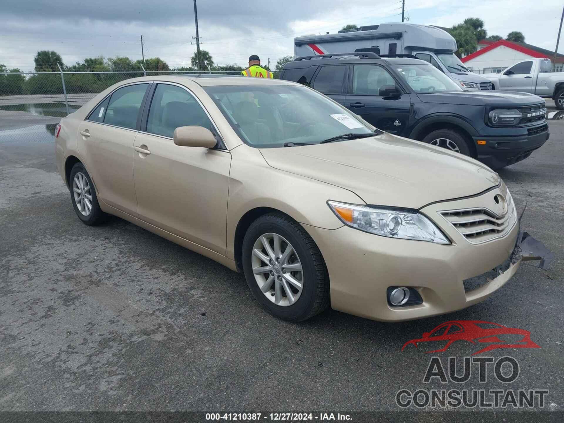 TOYOTA CAMRY 2010 - 4T1BF3EK2AU032375