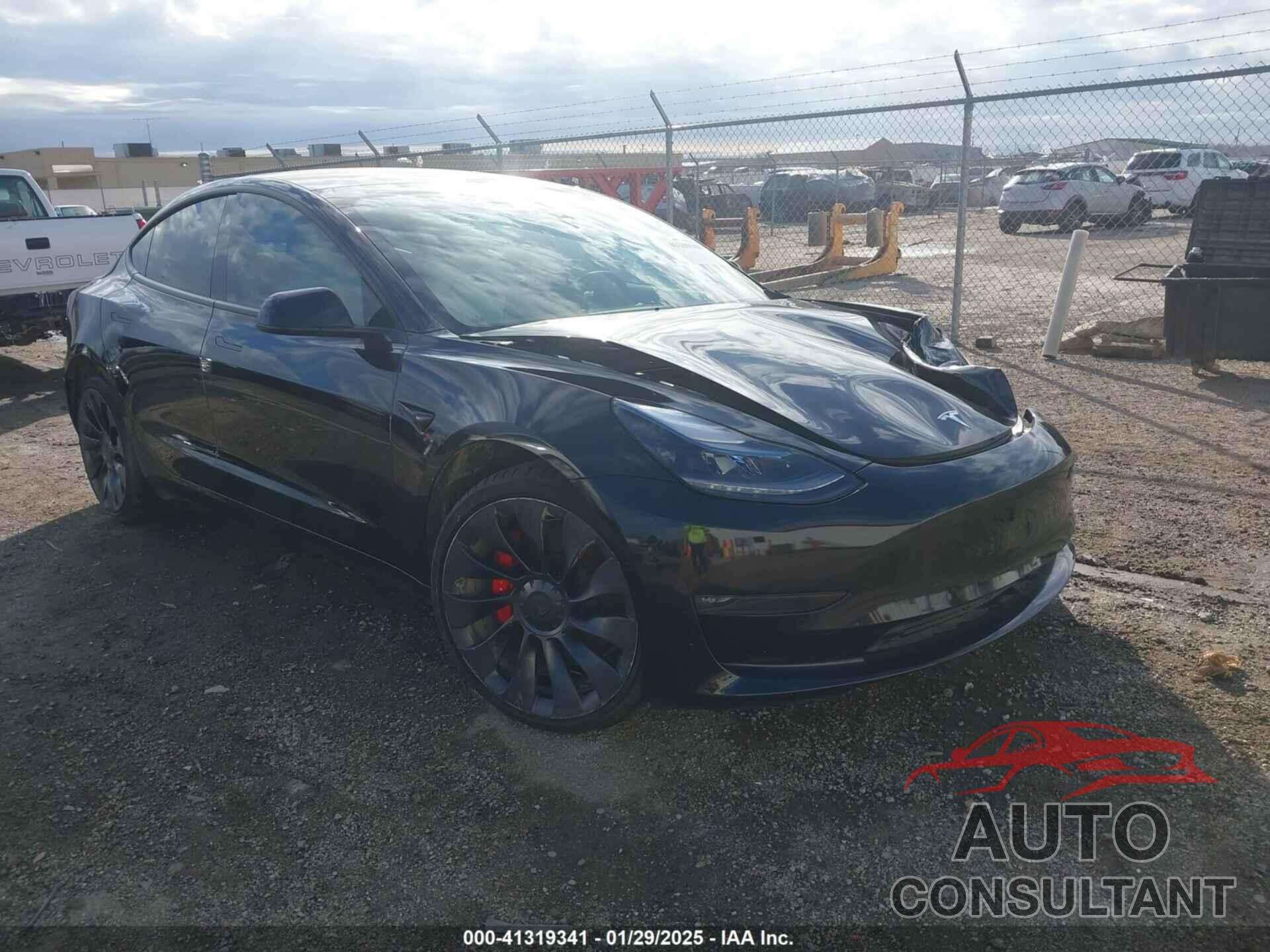 TESLA MODEL 3 2022 - 5YJ3E1EC6NF198339