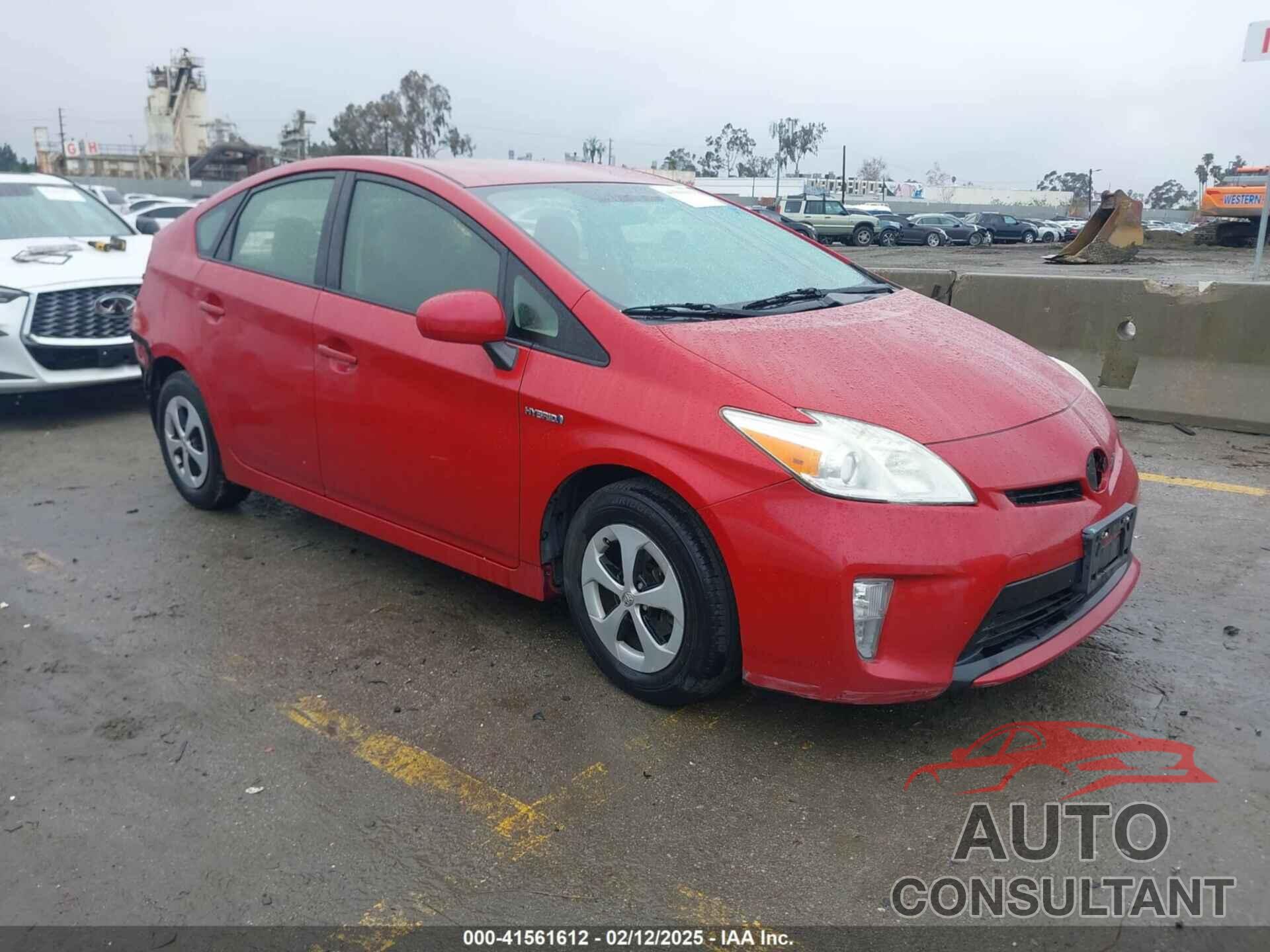TOYOTA PRIUS 2013 - JTDKN3DU2D1628554