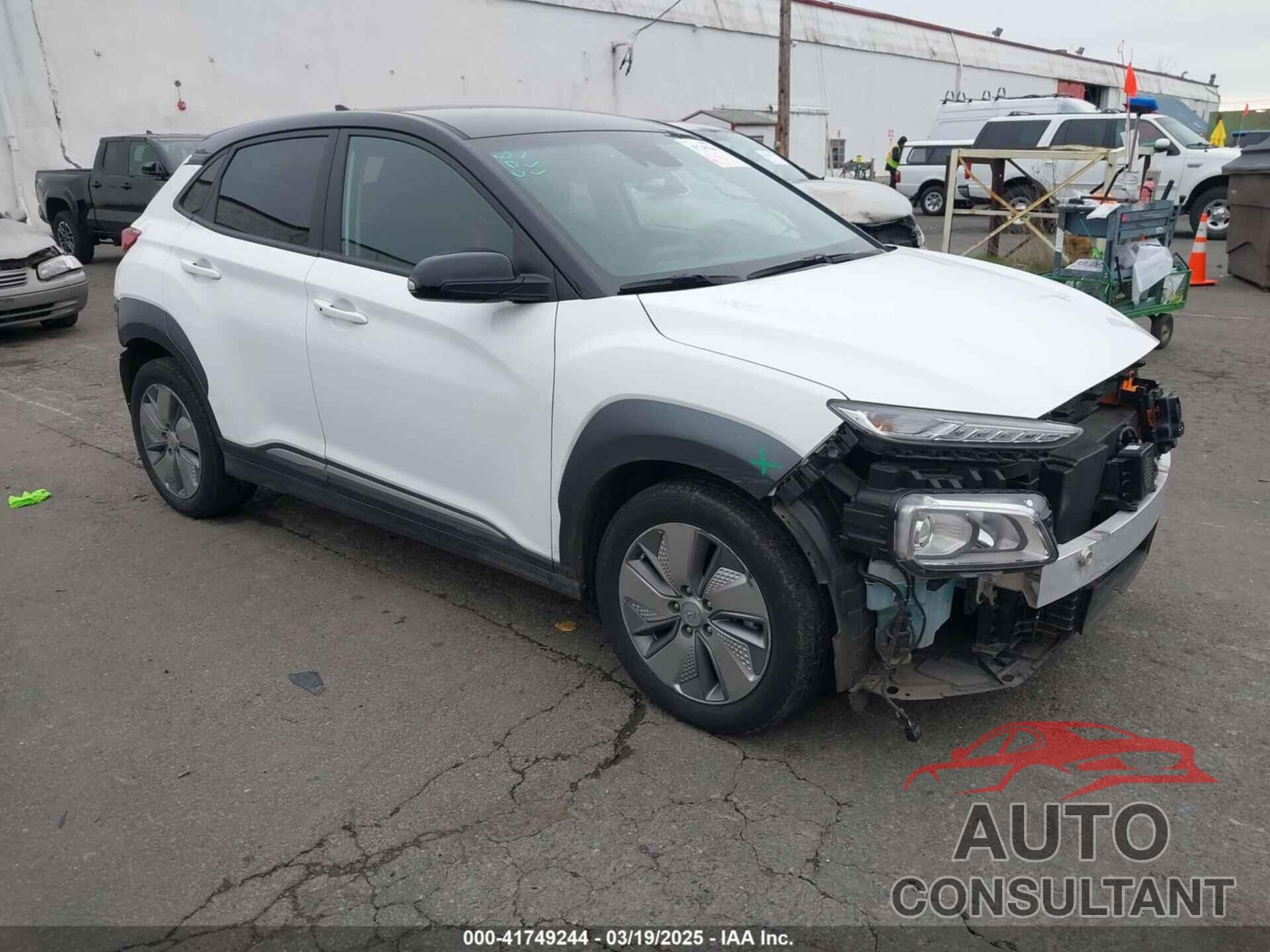 HYUNDAI KONA ELECTRIC 2021 - KM8K23AG4MU127554