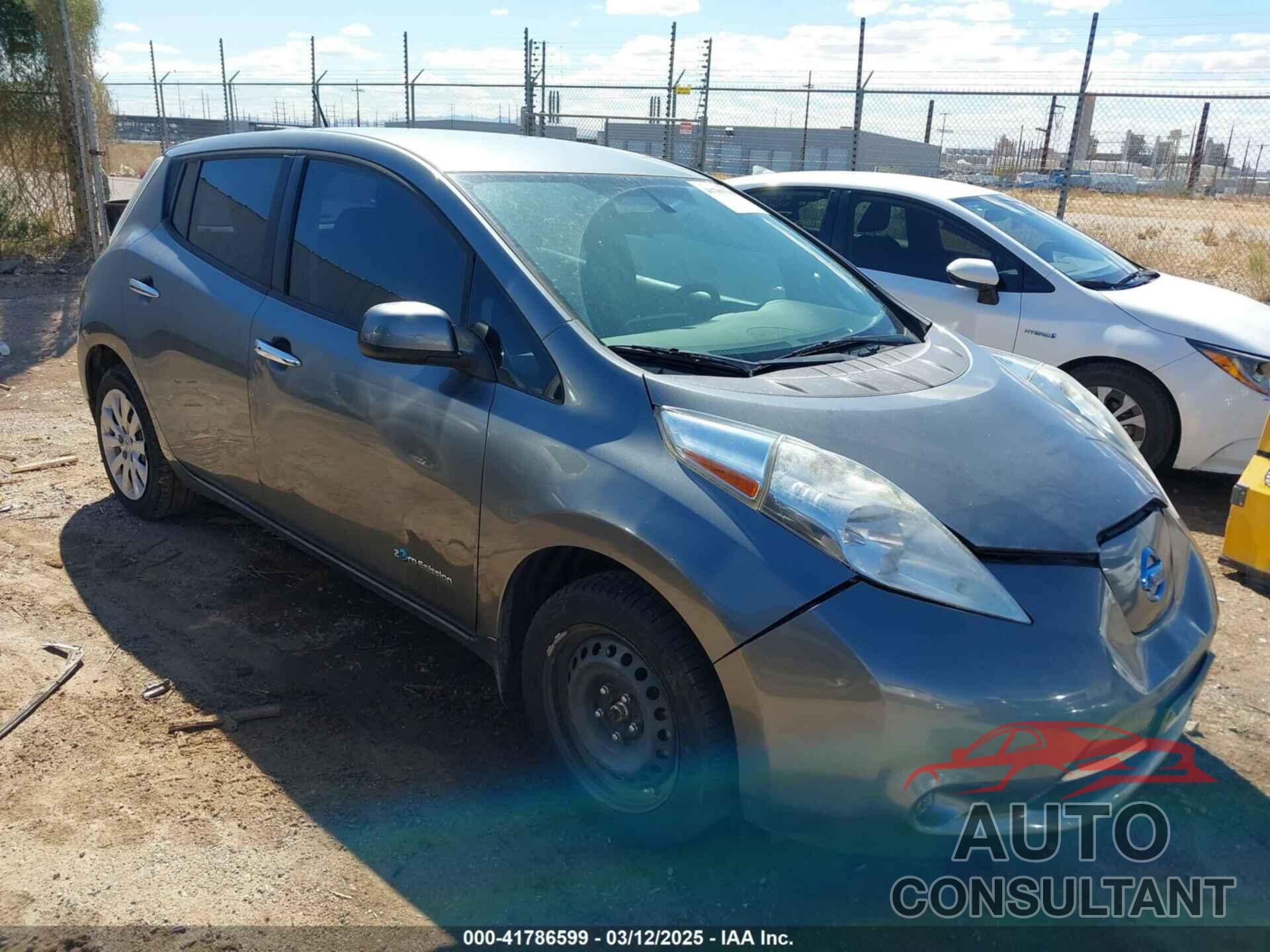 NISSAN LEAF 2015 - 1N4AZ0CP2FC314782