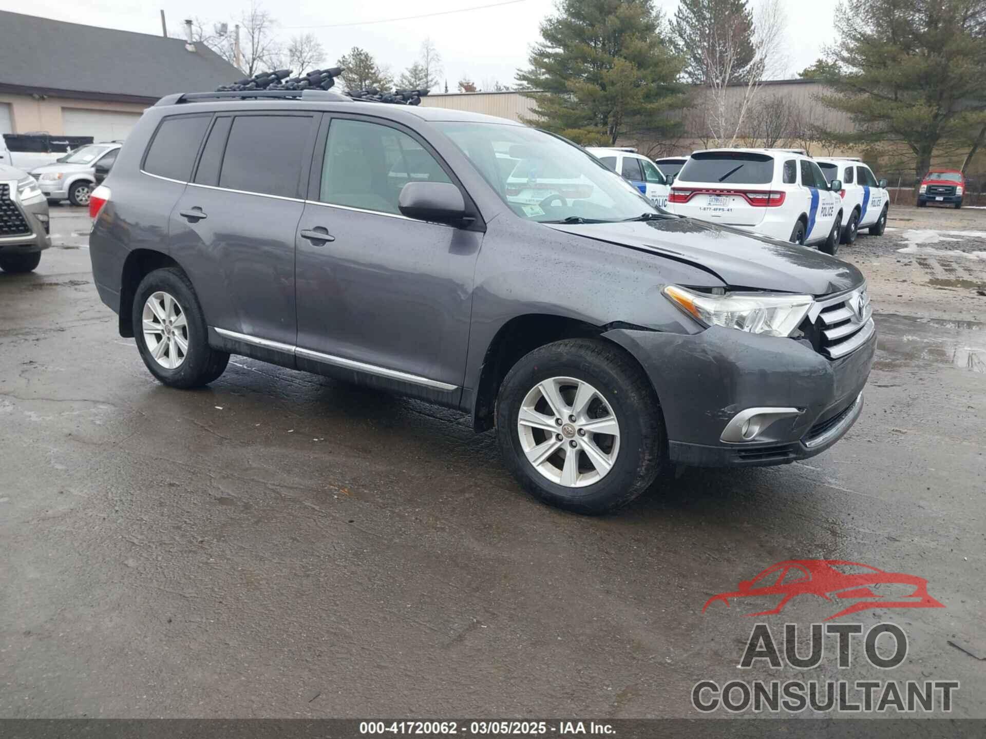 TOYOTA HIGHLANDER 2011 - 5TDBK3EH7BS077144