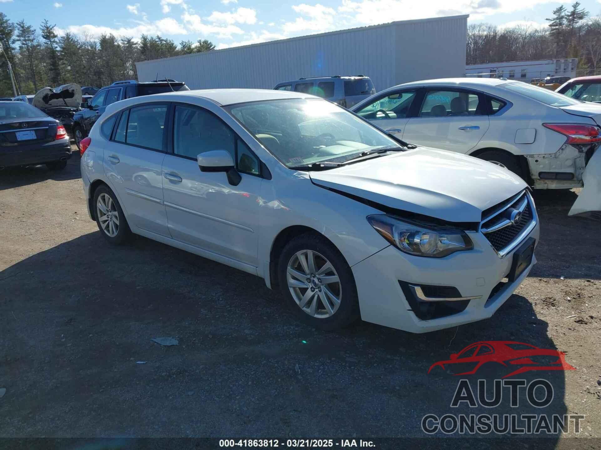 SUBARU IMPREZA 2016 - JF1GPAB61G8275010