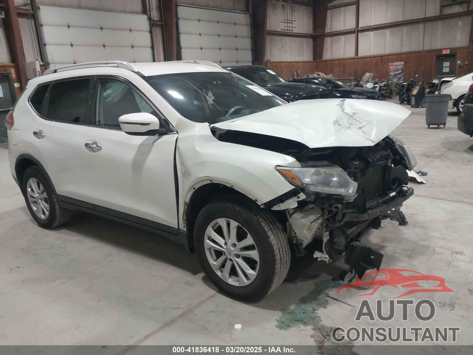 NISSAN ROGUE 2016 - KNMAT2MV6GP654743