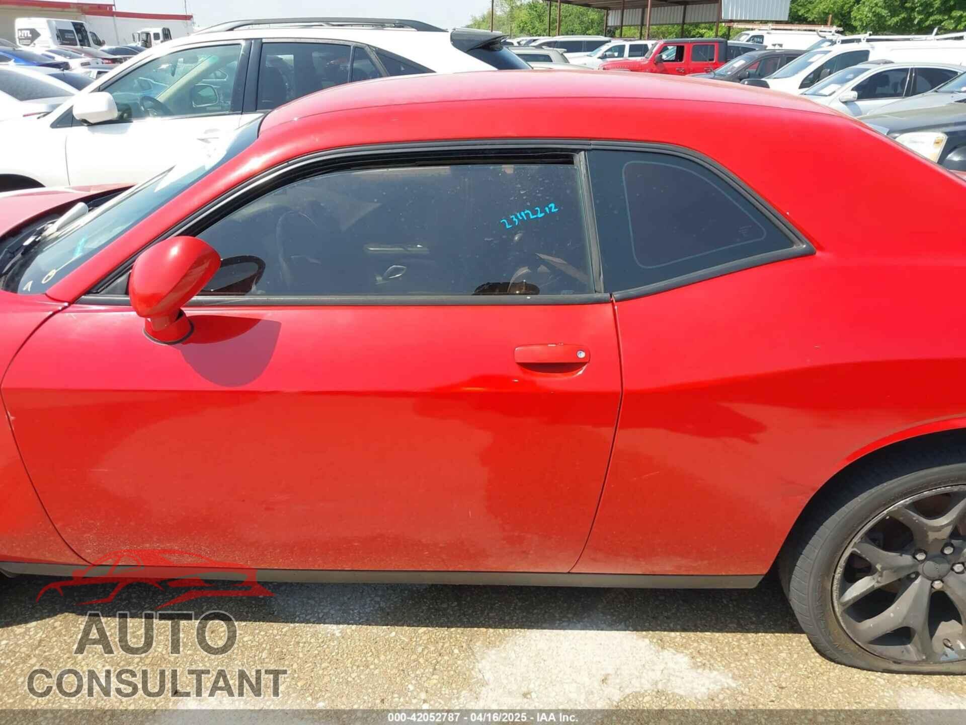 DODGE CHALLENGER 2015 - 2C3CDZAG0FH724572