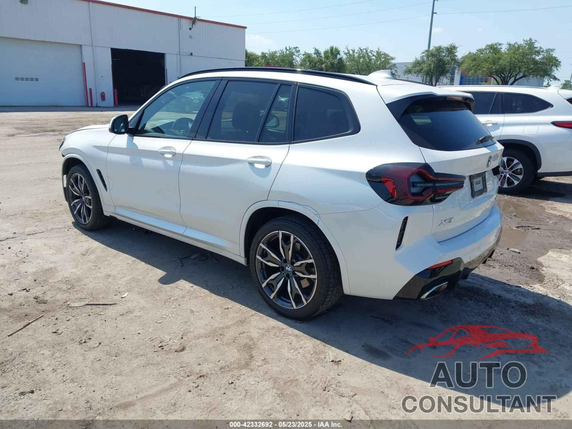 BMW X3 2022 - 5UX53DP06N9K02837