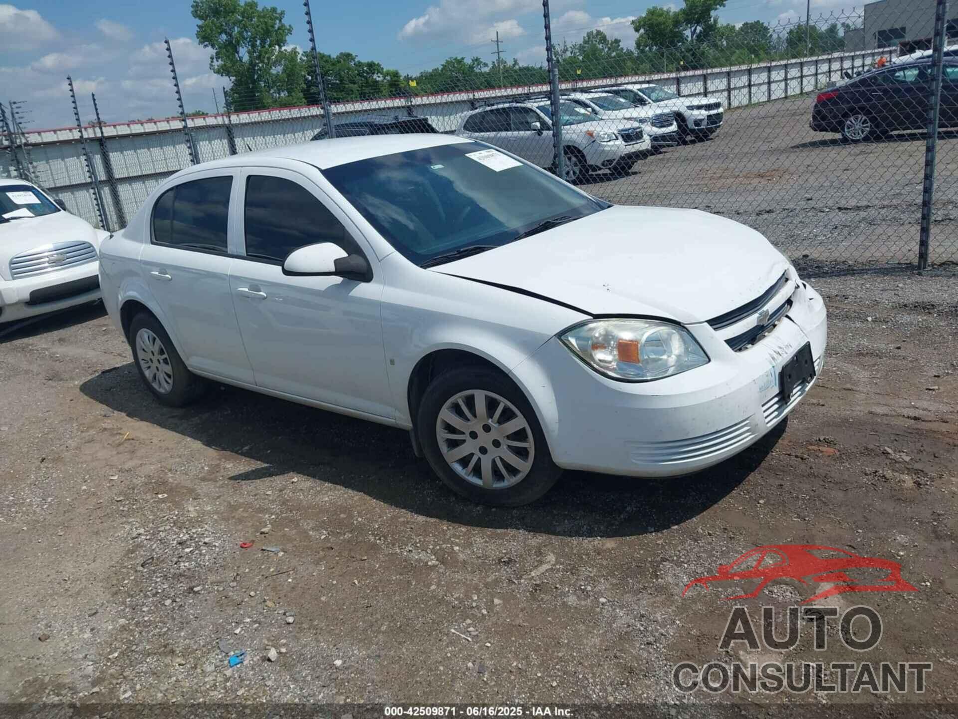CHEVROLET COBALT 2009 - 1G1AT58HX97110263