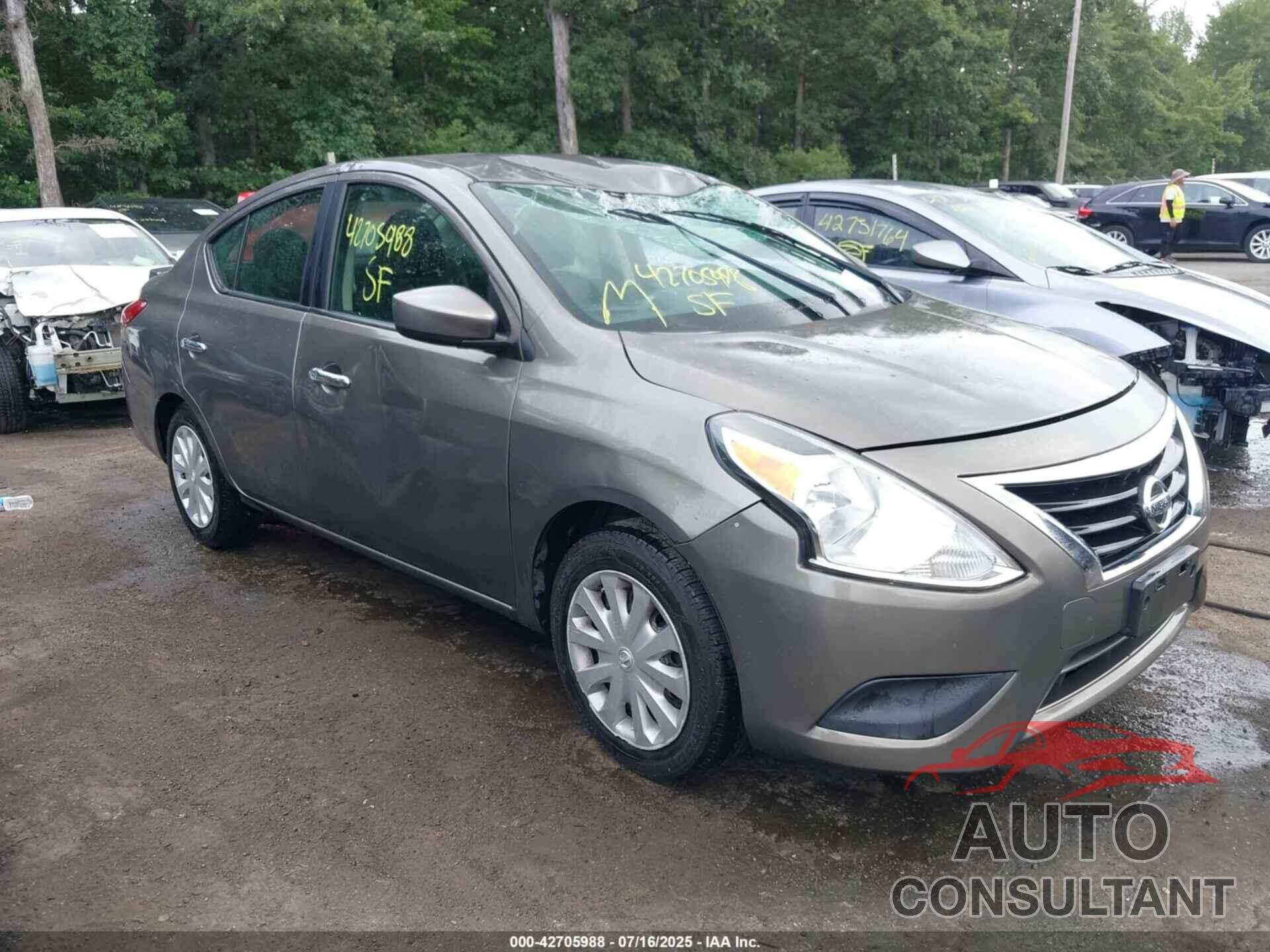 NISSAN VERSA 2016 - 3N1CN7AP6GL814978