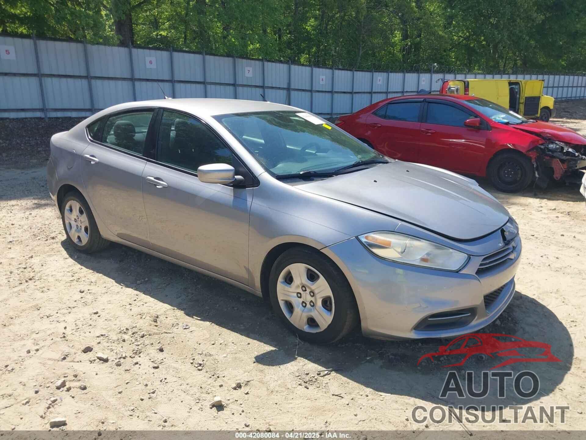 DODGE DART 2016 - 1C3CDFAAXGD506146