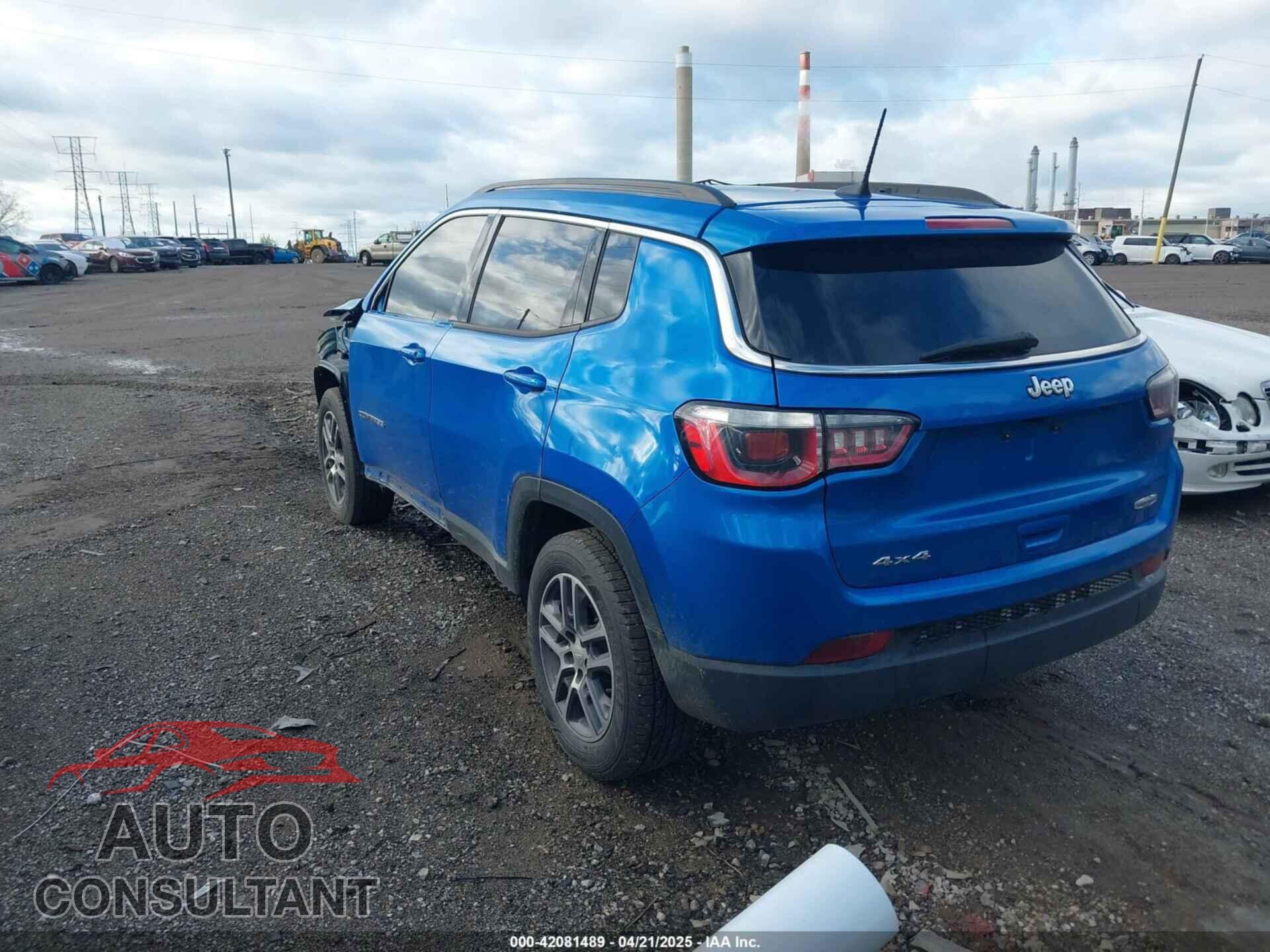 JEEP NEW COMPASS 2017 - 3C4NJDBB3HT651274