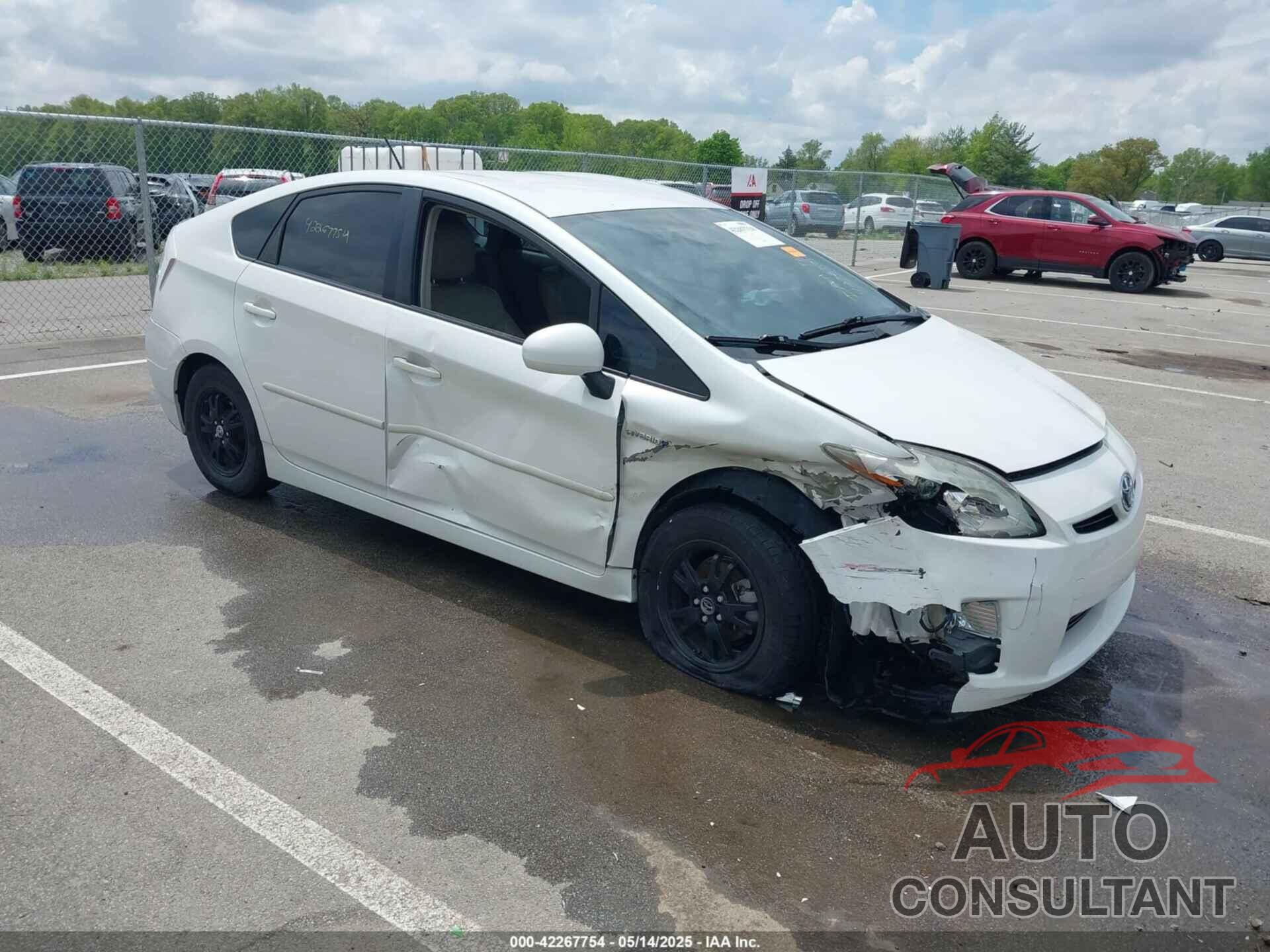 TOYOTA PRIUS 2010 - JTDKN3DUXA0016975