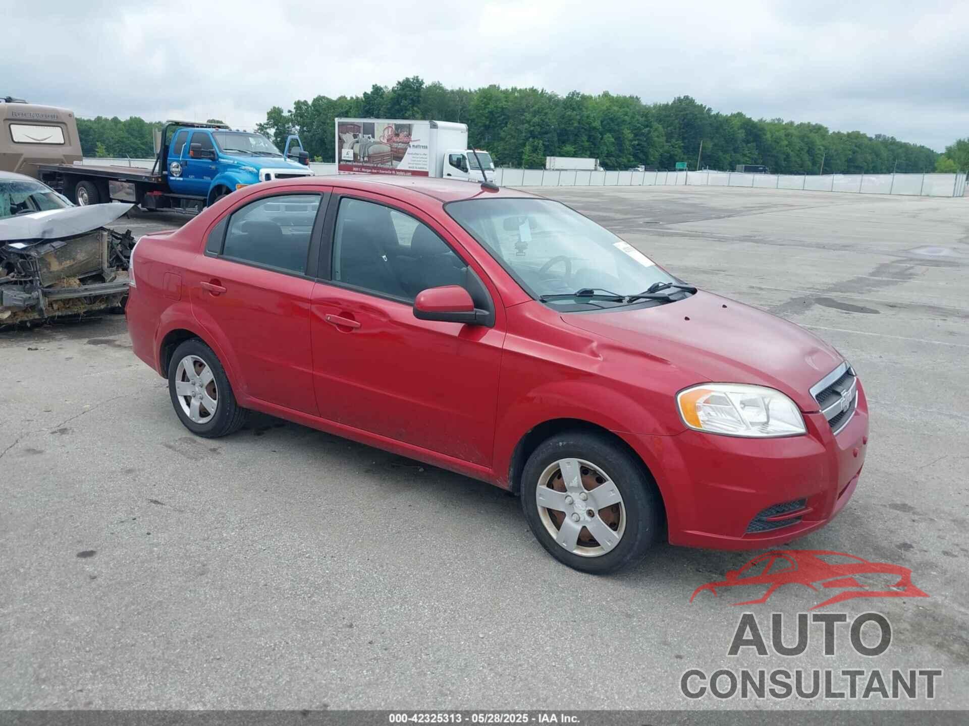 CHEVROLET AVEO 2011 - KL1TD5DE2BB143387