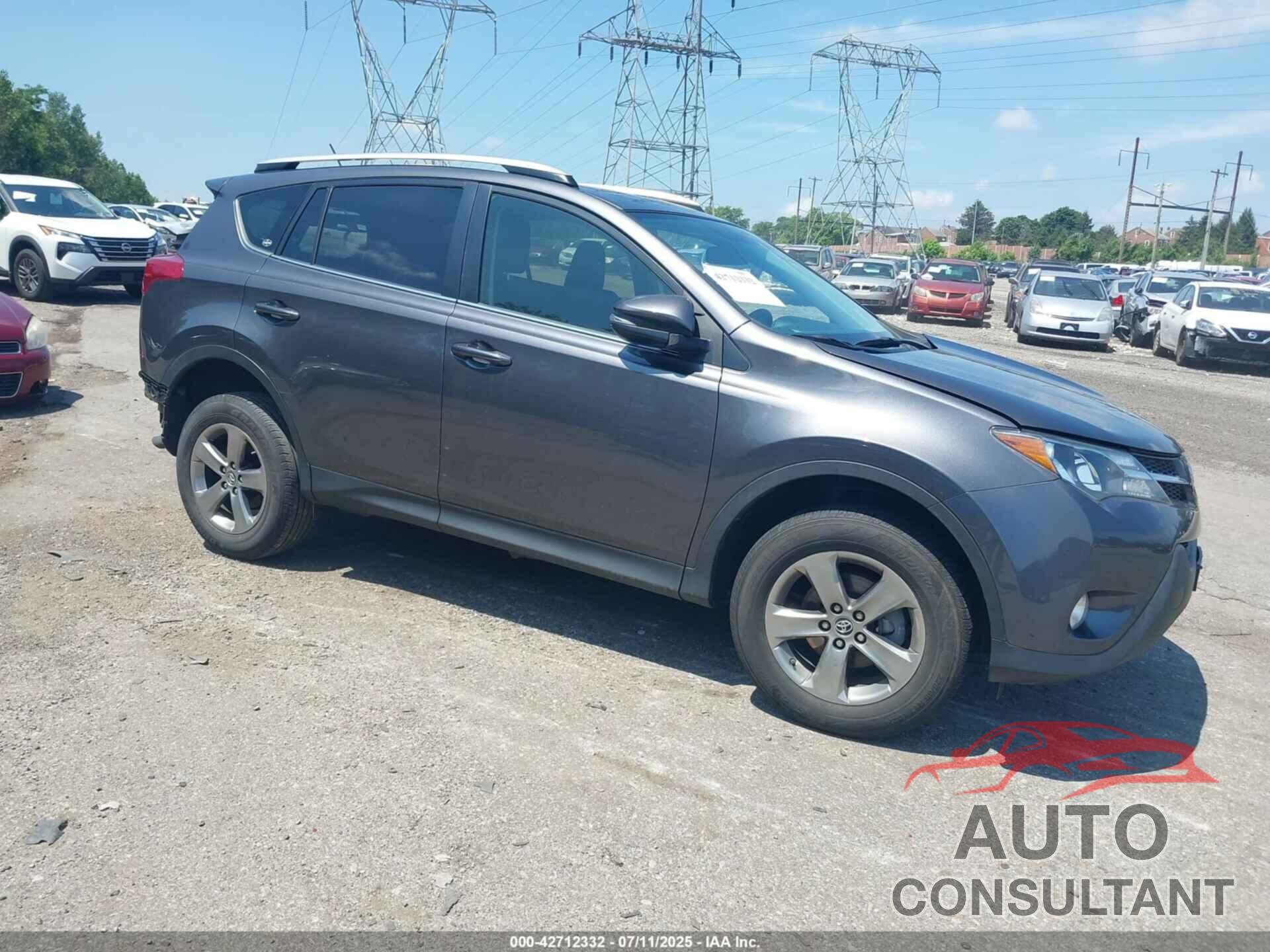 TOYOTA RAV4 2015 - JTMWFREV2FJ051794