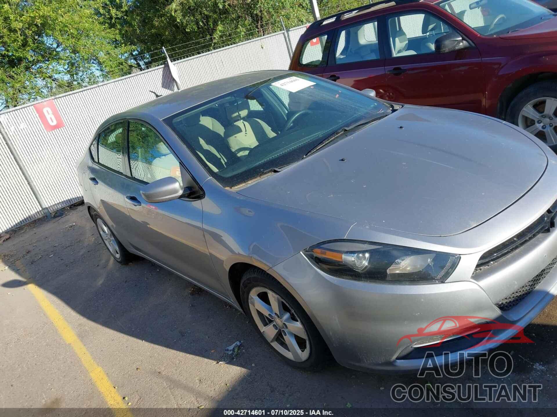 DODGE DART 2016 - 1C3CDFBB2GD660389