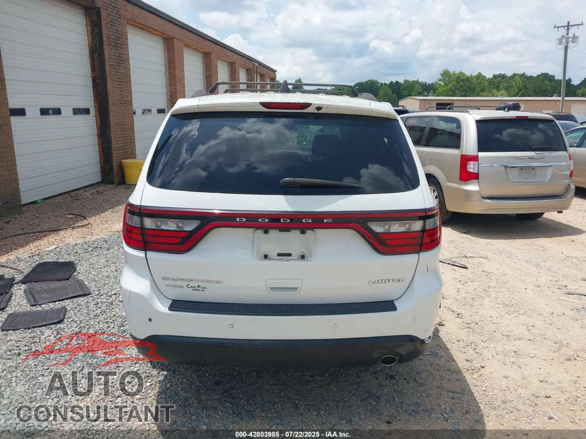 DODGE DURANGO 2016 - 1C4RDJDG4GC374841
