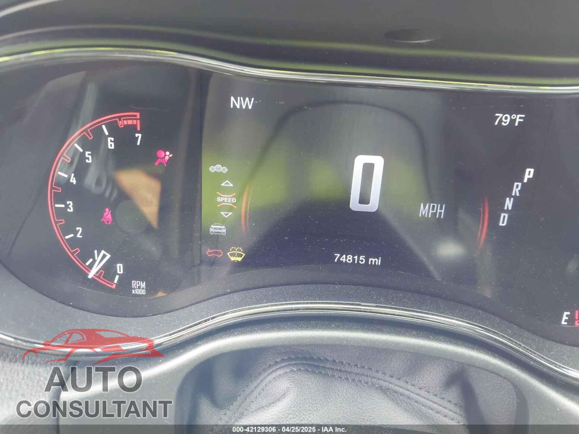 DODGE DURANGO 2020 - 1C4RDHDG6LC352925