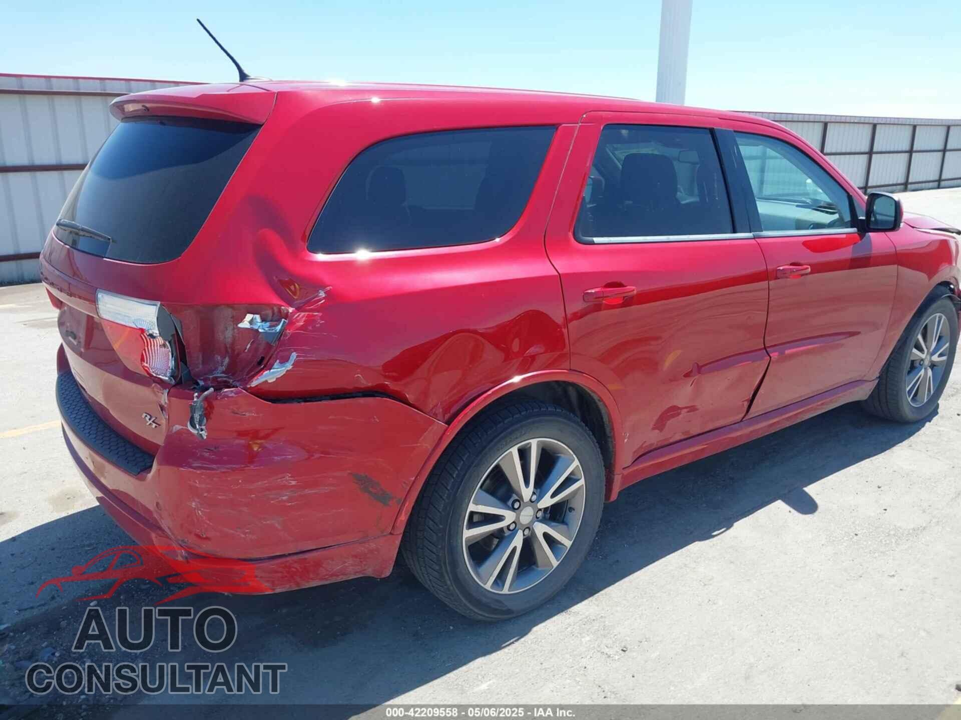 DODGE DURANGO 2013 - 1C4SDJCTXDC697240