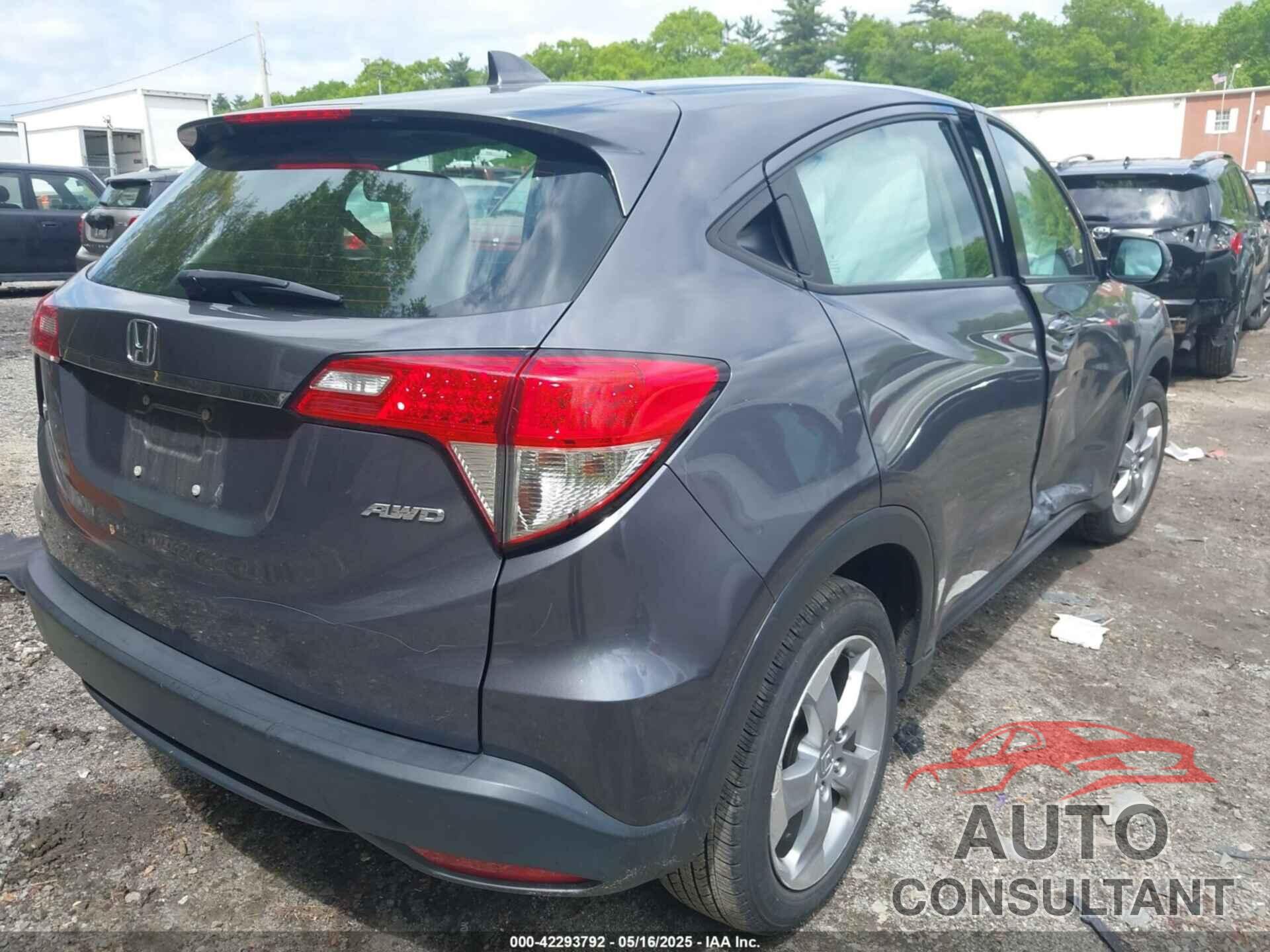 HONDA HR-V 2019 - 3CZRU6H38KG716585