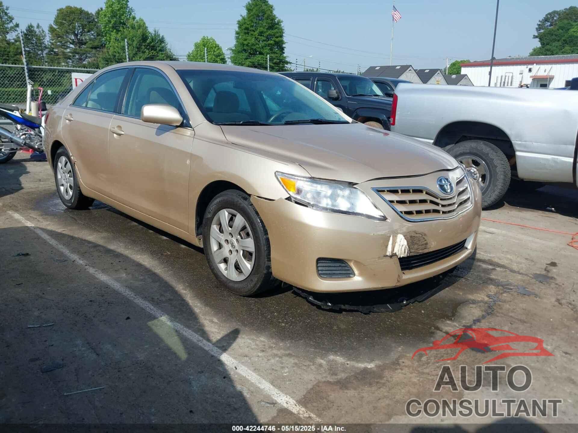 TOYOTA CAMRY 2010 - 4T1BF3EK2AU097534