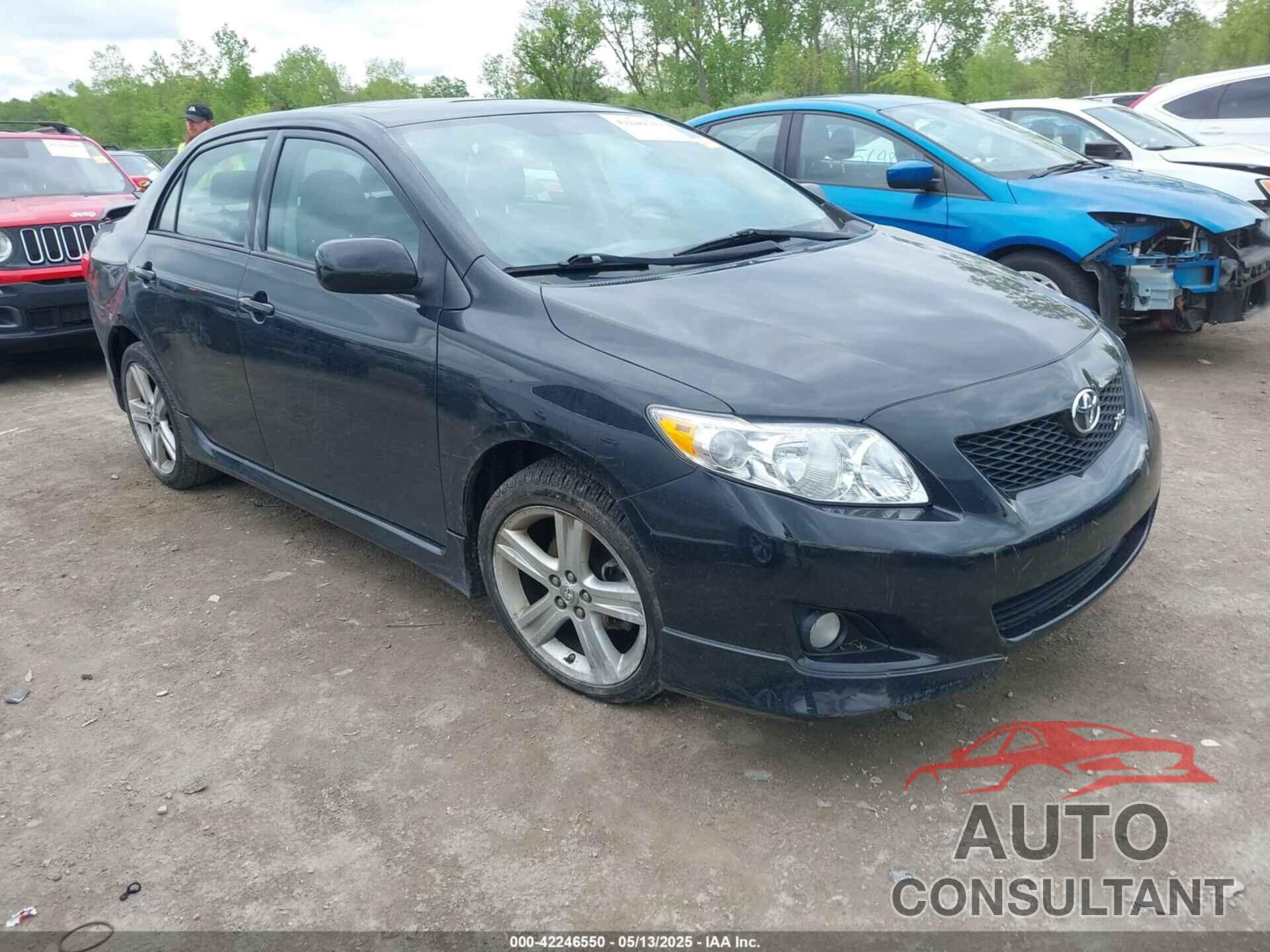 TOYOTA COROLLA 2010 - 2T1BE4EE7AC041576