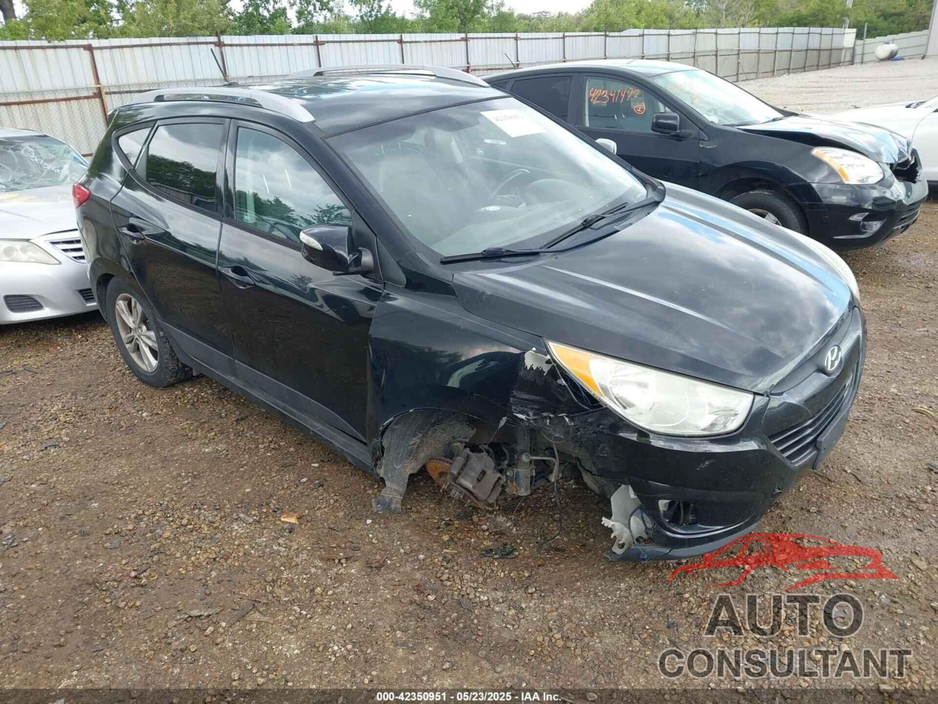 HYUNDAI TUCSON 2013 - KM8JU3AC2DU654804