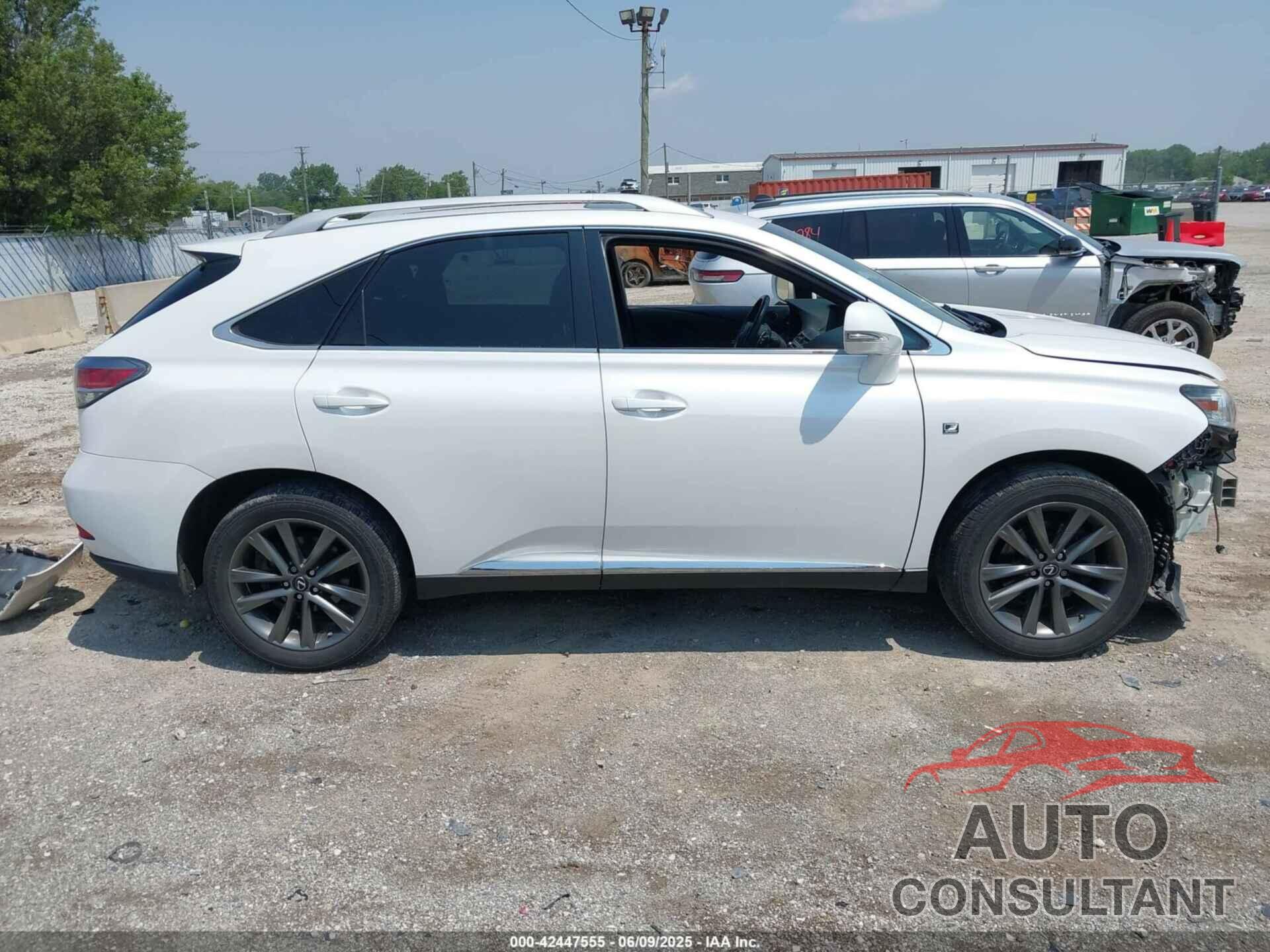 LEXUS RX 350 2013 - 2T2BK1BA9DC171027