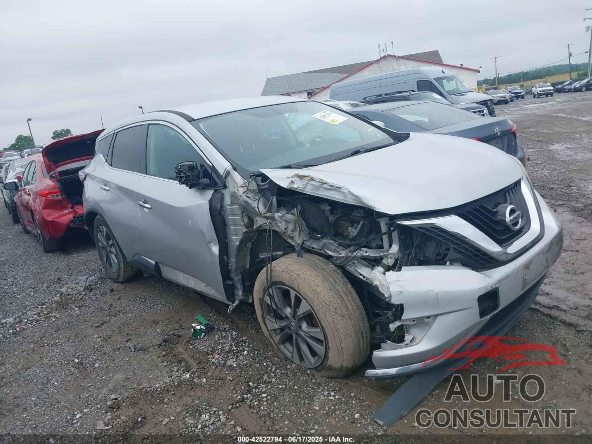 NISSAN MURANO 2015 - 5N1AZ2MH3FN226272