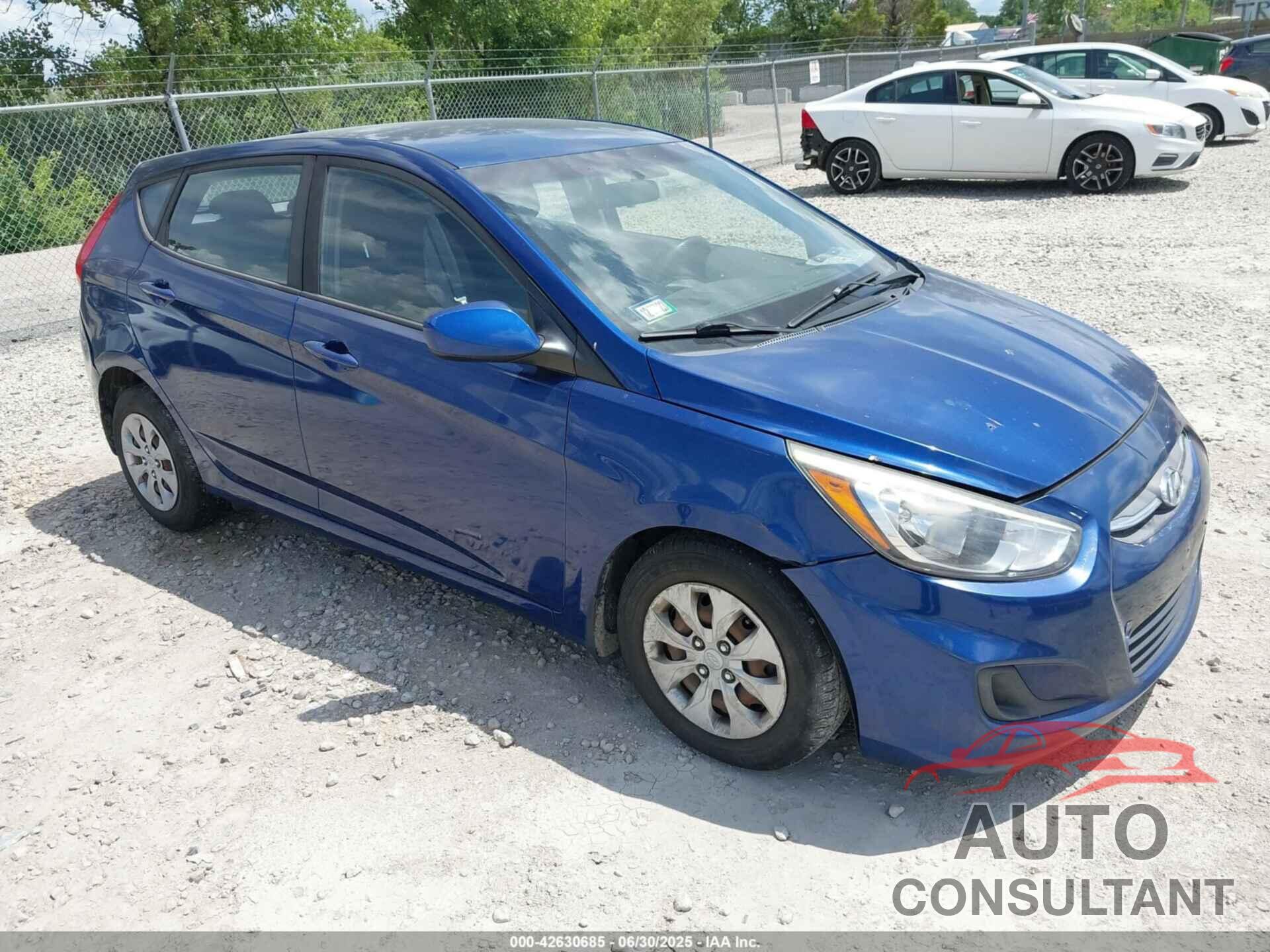 HYUNDAI ACCENT 2016 - KMHCT5AE5GU272327