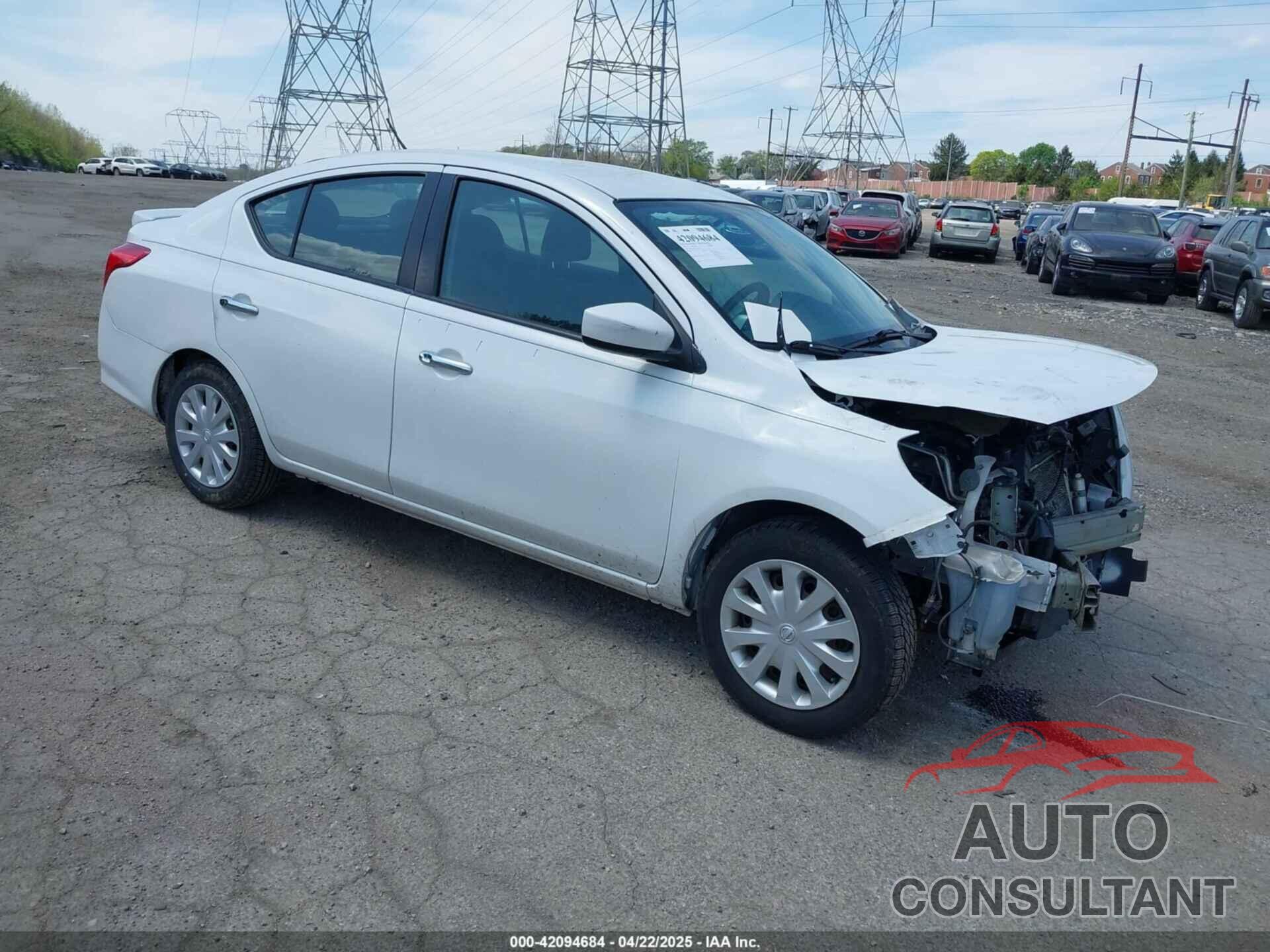NISSAN VERSA 2019 - 3N1CN7AP5KL870094