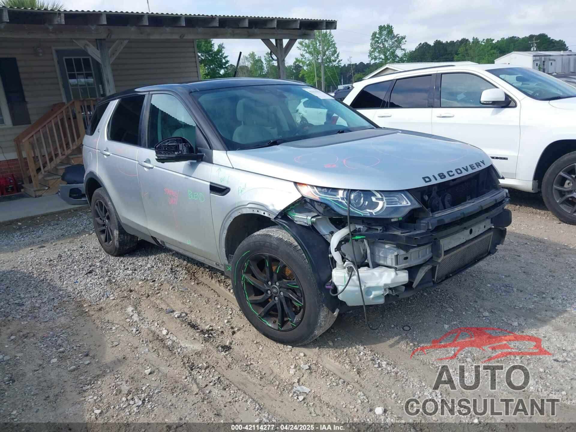 LAND ROVER DISCOVERY SPORT 2016 - SALCR2BGXGH597896
