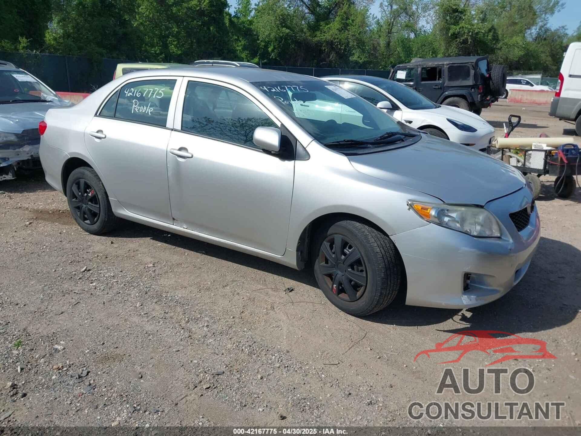 TOYOTA COROLLA 2010 - 1NXBU4EE6AZ243293