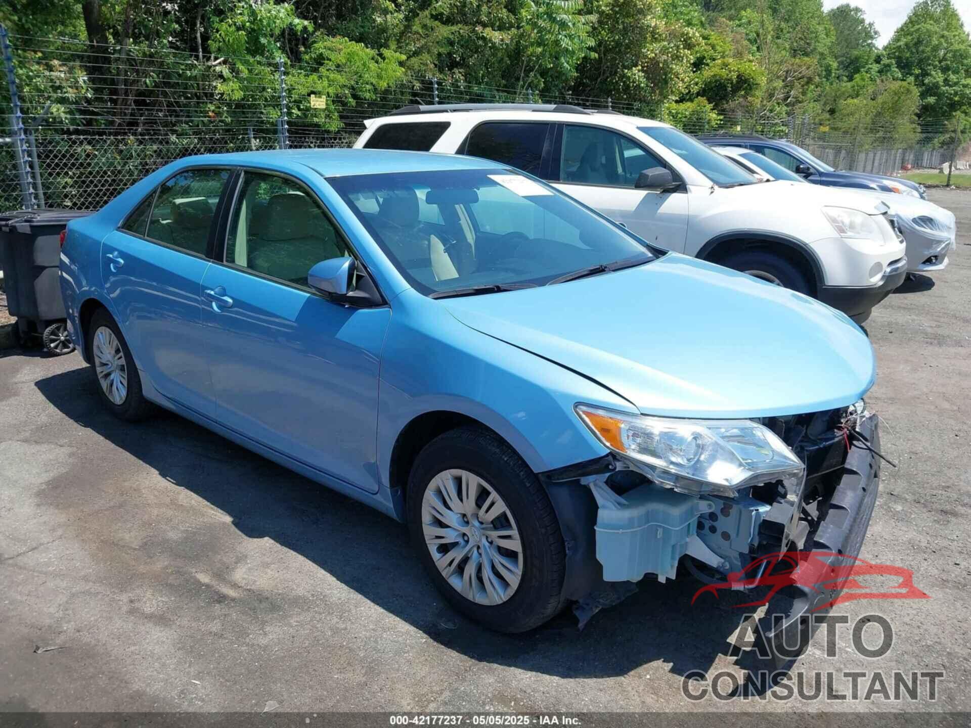 TOYOTA CAMRY 2012 - 4T1BF1FK2CU597599