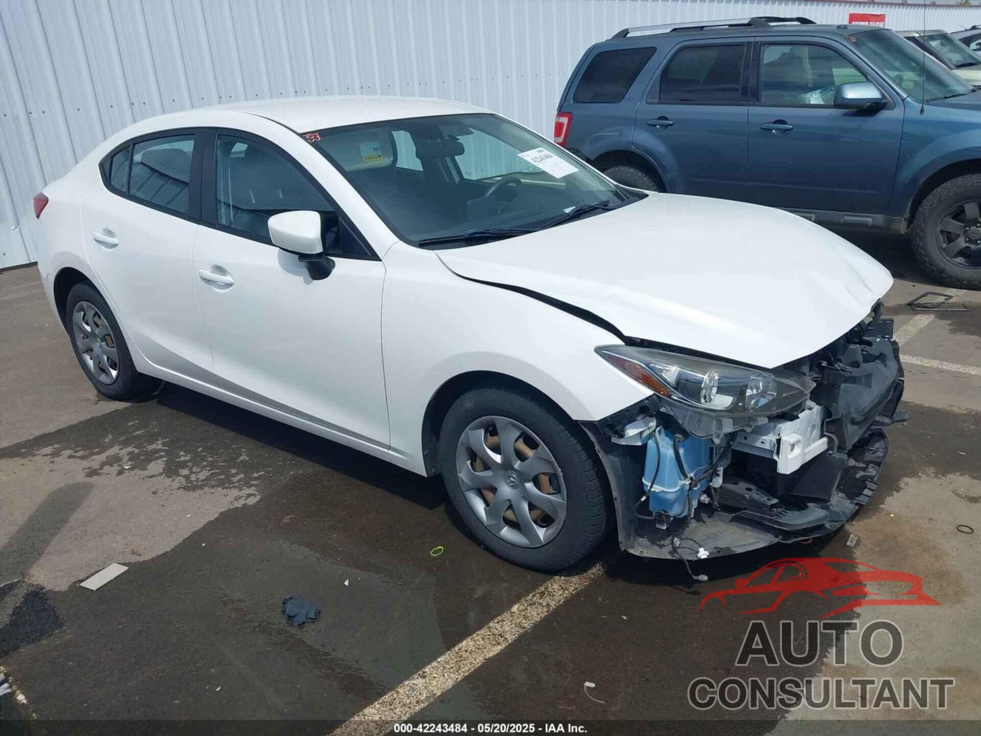 MAZDA MAZDA3 2016 - JM1BM1T73G1340730