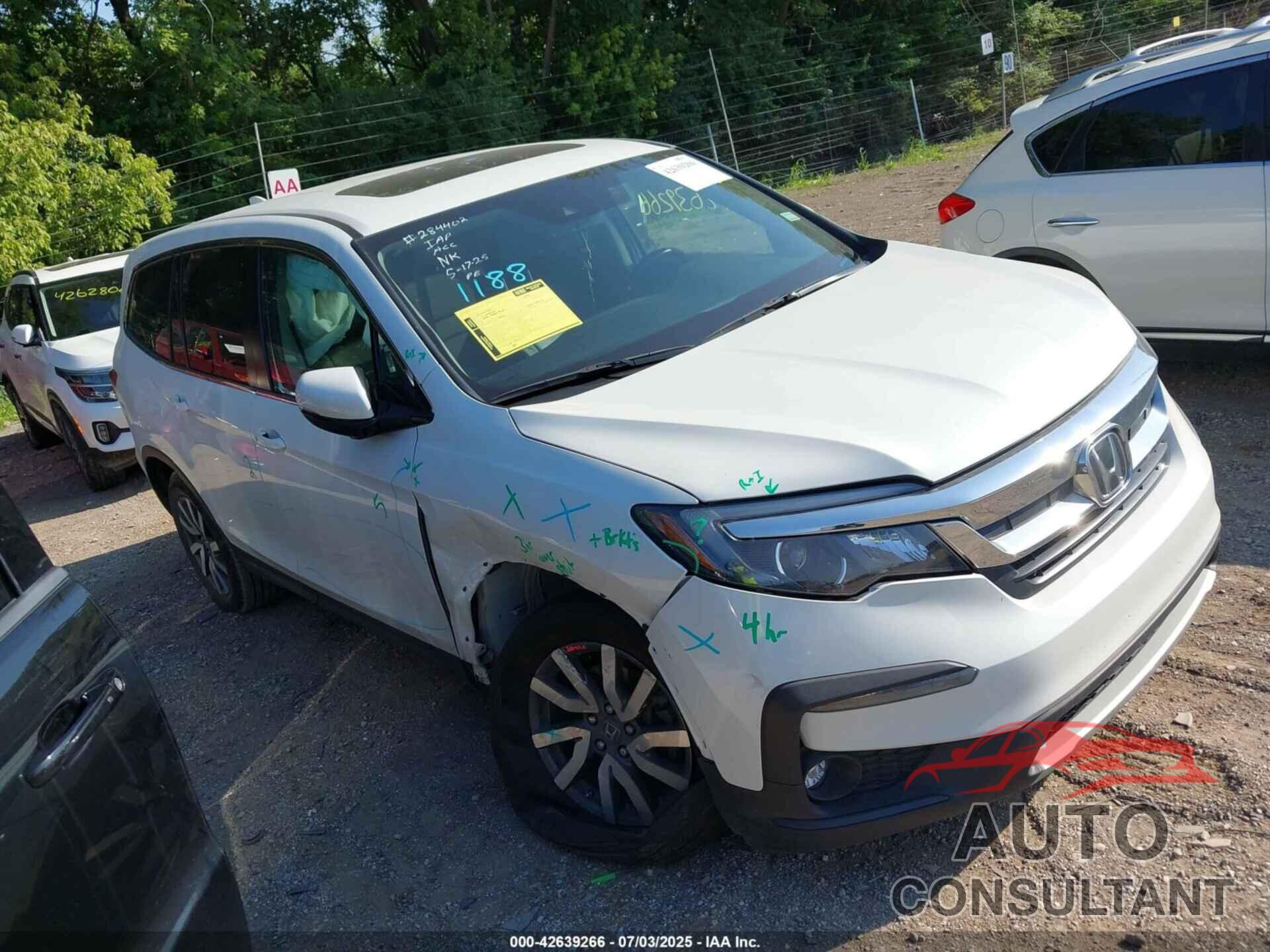 HONDA PILOT 2022 - 5FNYF6H5XNB020818