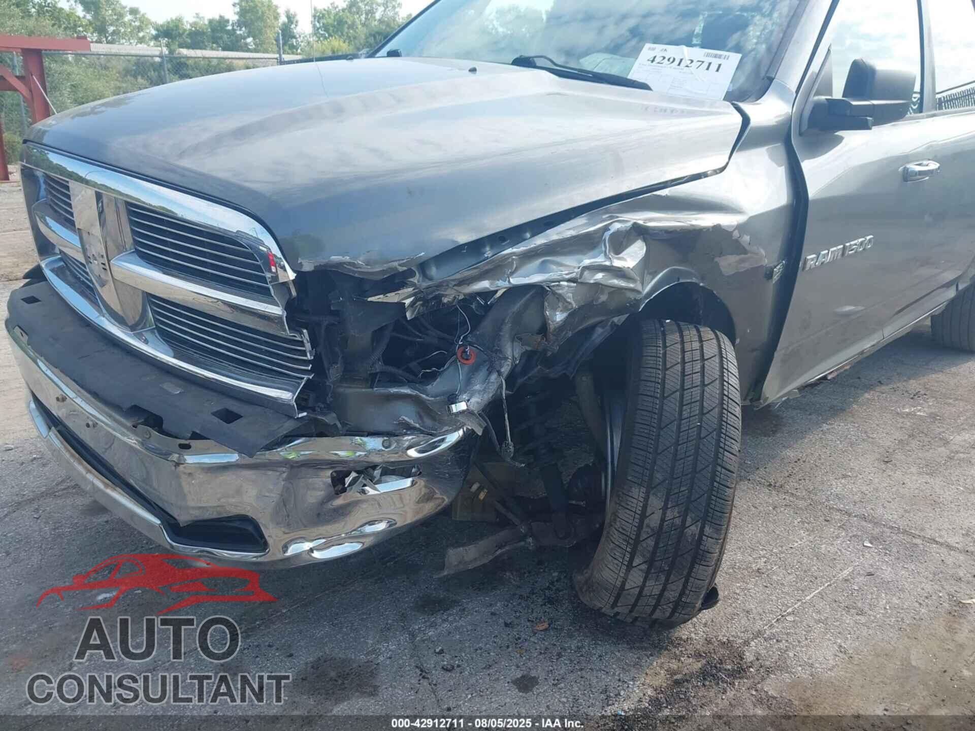 RAM 1500 2012 - 1C6RD7LT5CS290696